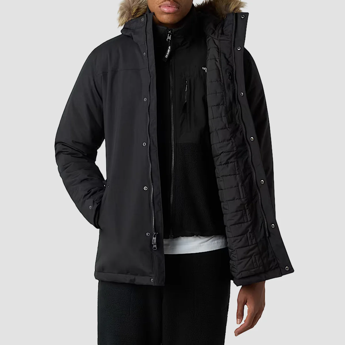 The North Face Zaneck Jacket TNF Black/TNF Black - Image 3