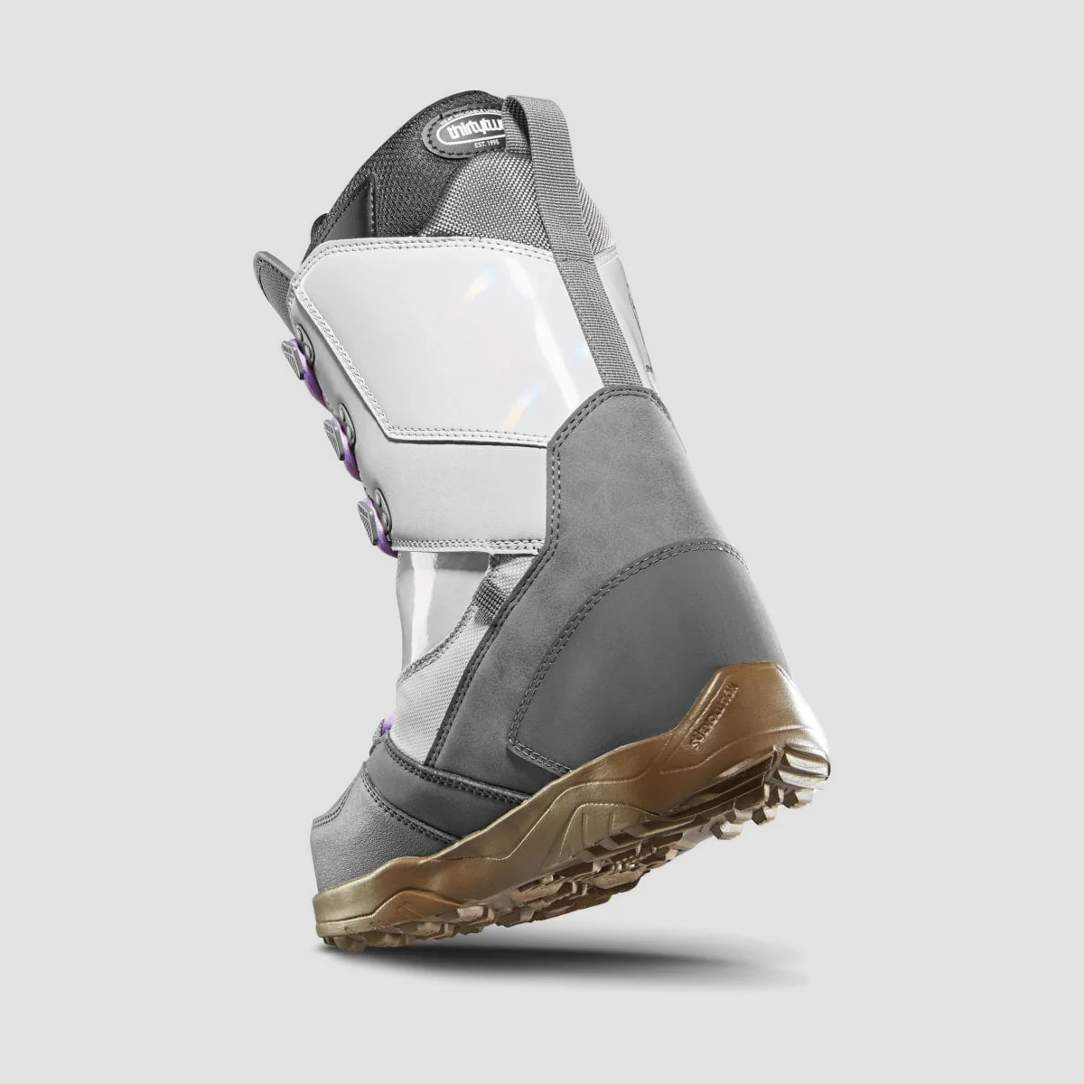 Thirtytwo Light X Santa Cruz Snowboard Boots Grey/Gum - Image 2