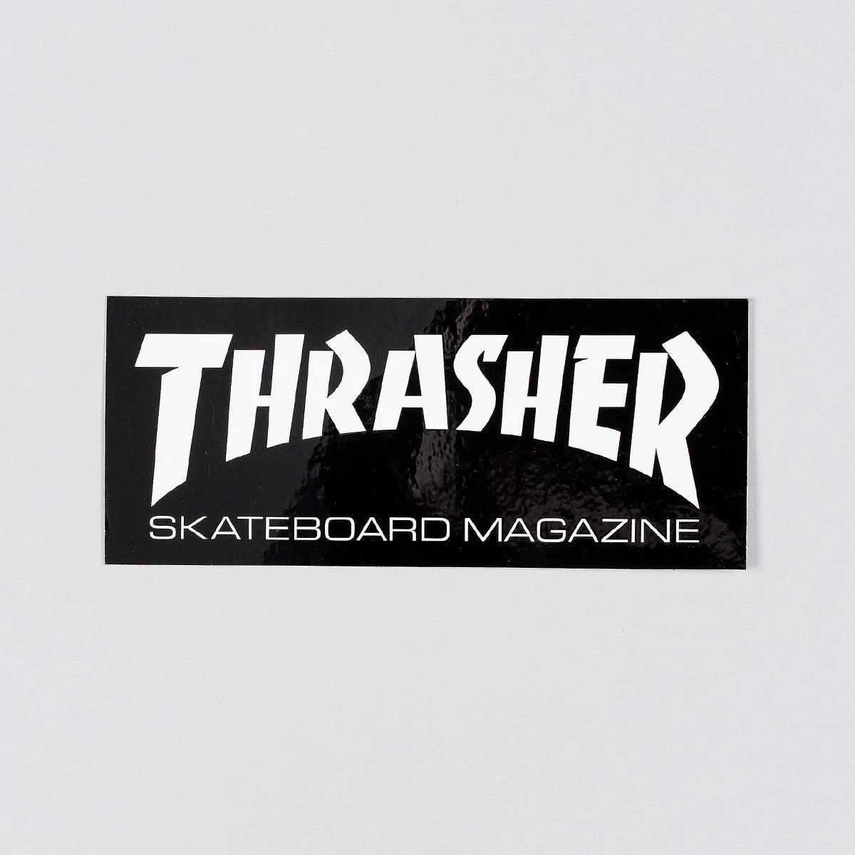 Thrasher Skate Mag Medium Sticker Black/White 150x65mm