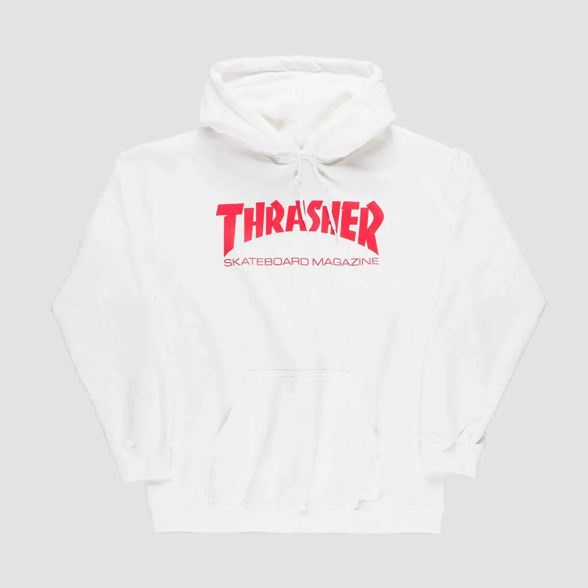 Thrasher Skate Mag Pullover Hoodie White/Red