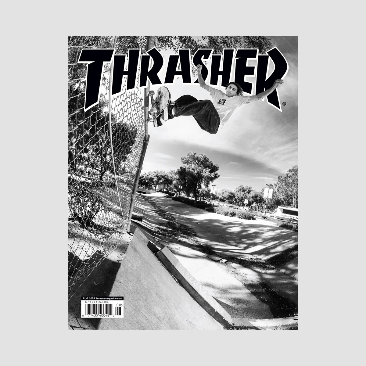 Thrasher Skateboard Magazine August 2025
