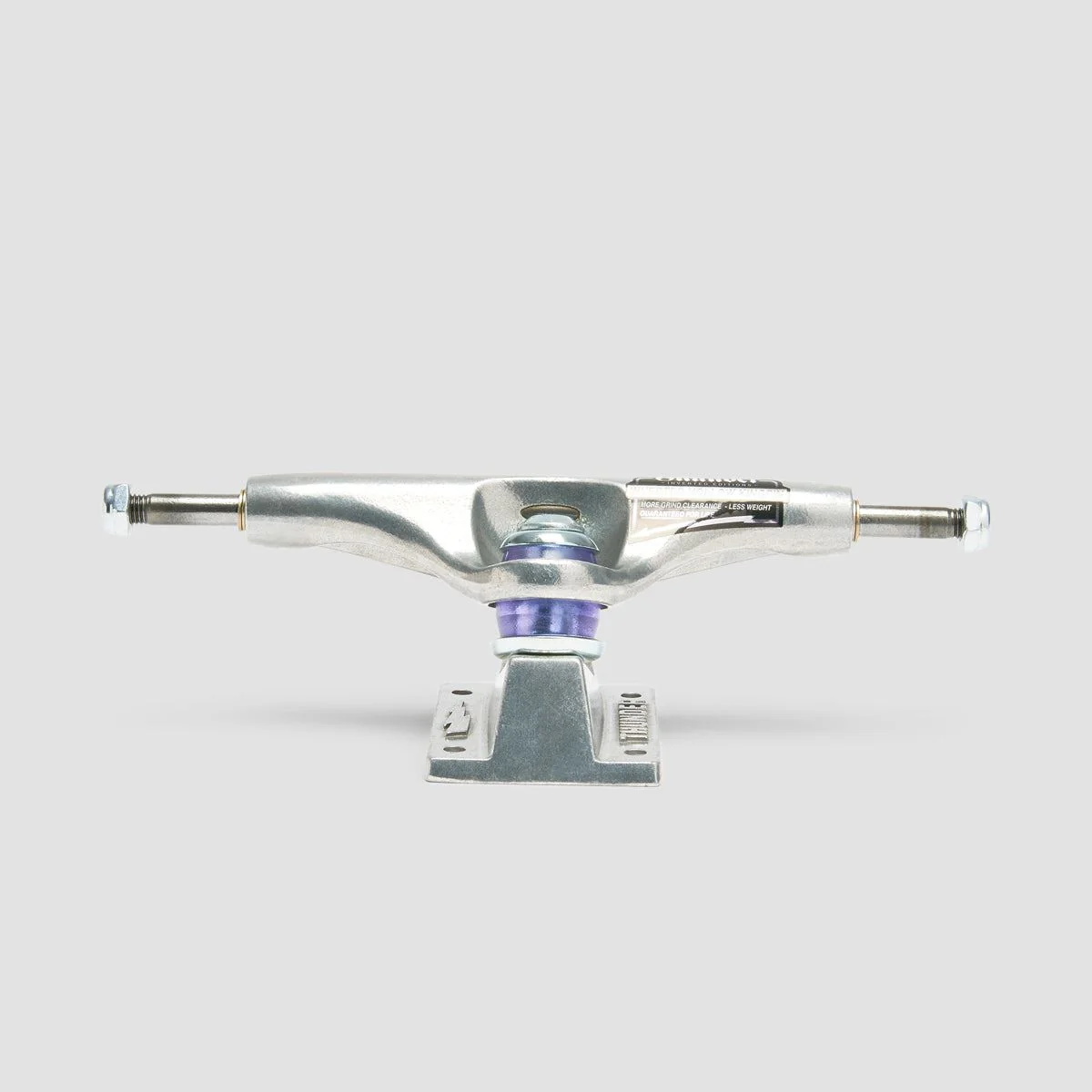 Thunder 147 Inverted Hollow Kingpin Trucks 1 Pair Polished - 8" - Image 2