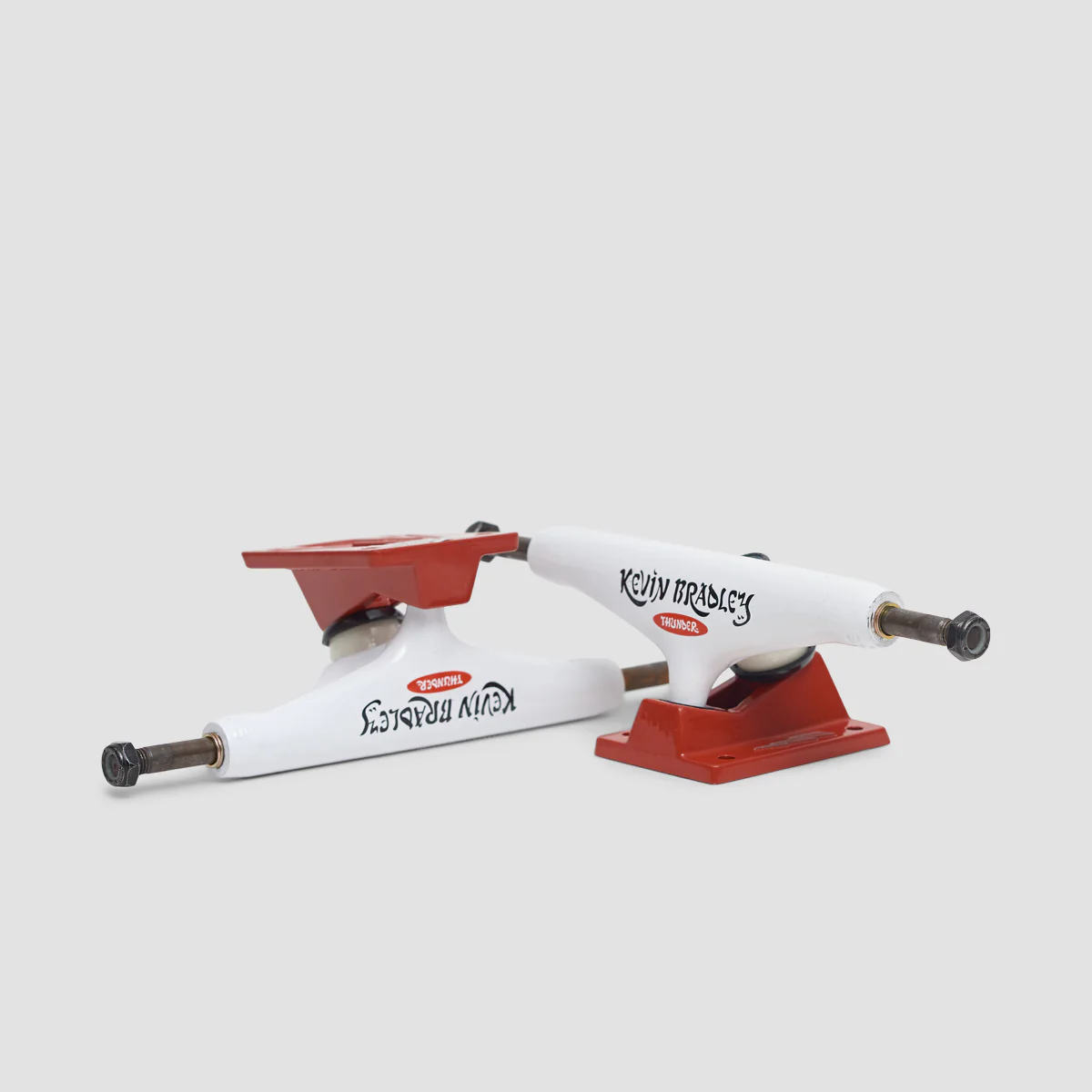 Thunder 148 Bradley KB'S Room Truck 1 Pair White/Red - 8.25" - Image 3