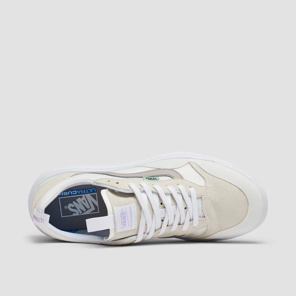 Vans UltraRange EXO SE Shoes - White/White/Grey - Image 4