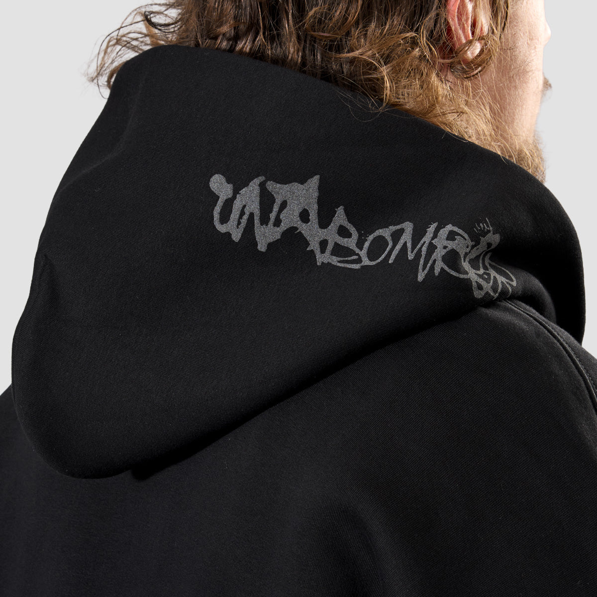 Unabomber Wings Zip Hoodie Black - Image 2