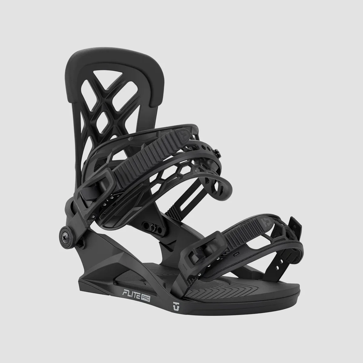 Union Flite Pro Snowboard Bindings Black - Image 2