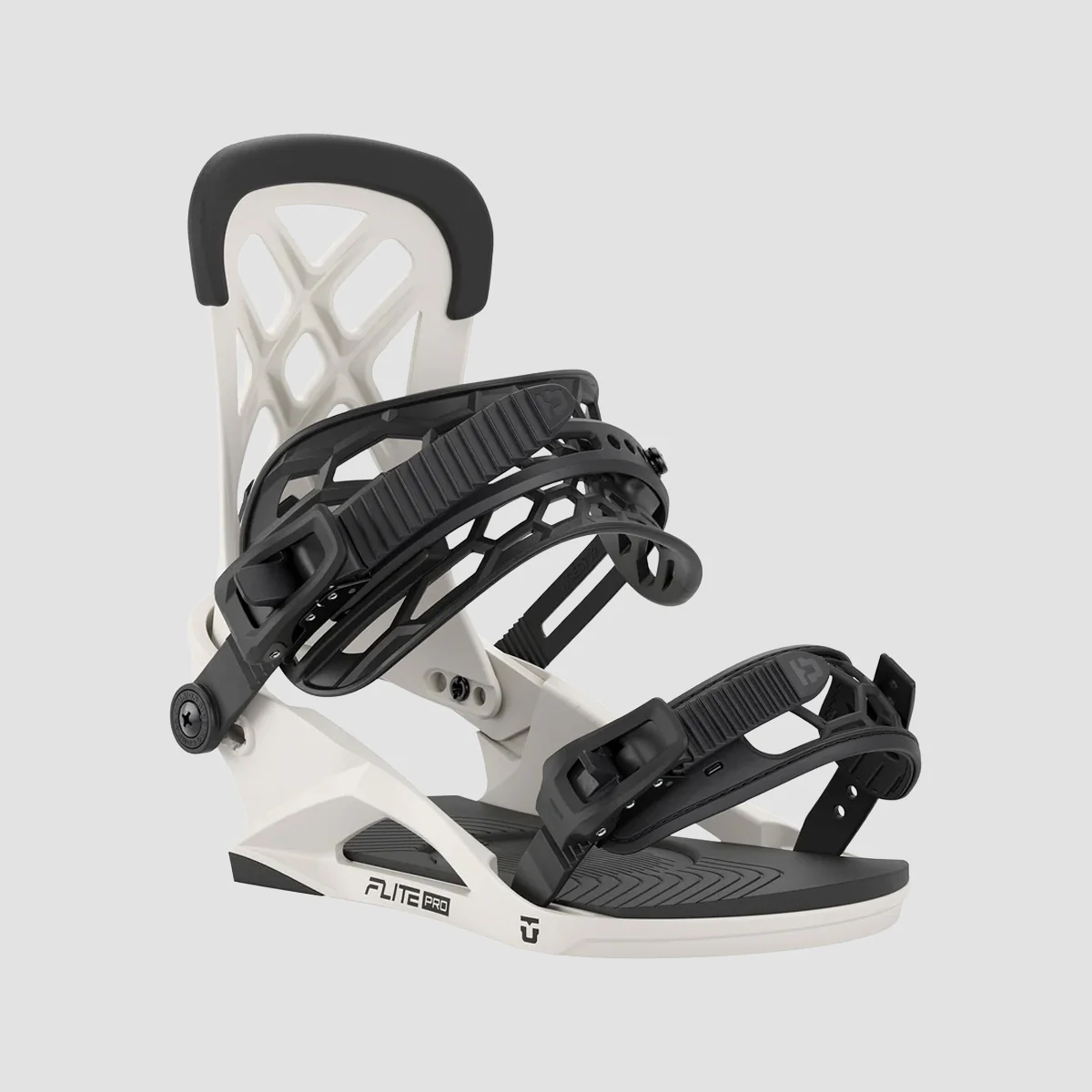 Union Flite Pro Snowboard Bindings Bone - Image 2