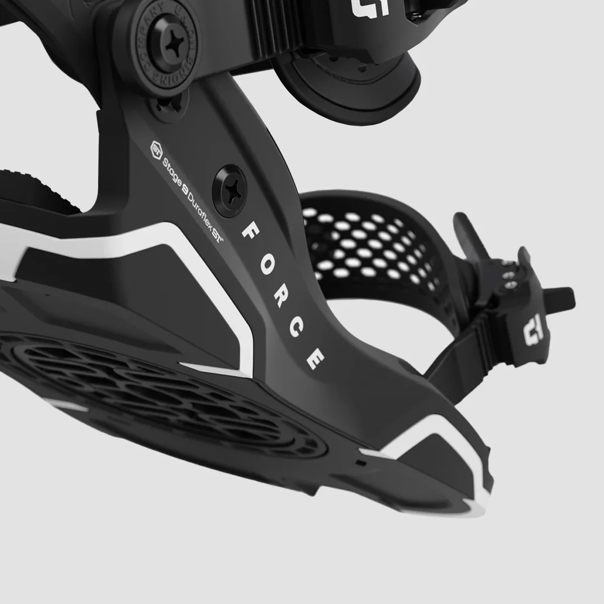 Union Force 2025 Snowboard Bindings Black - Image 6