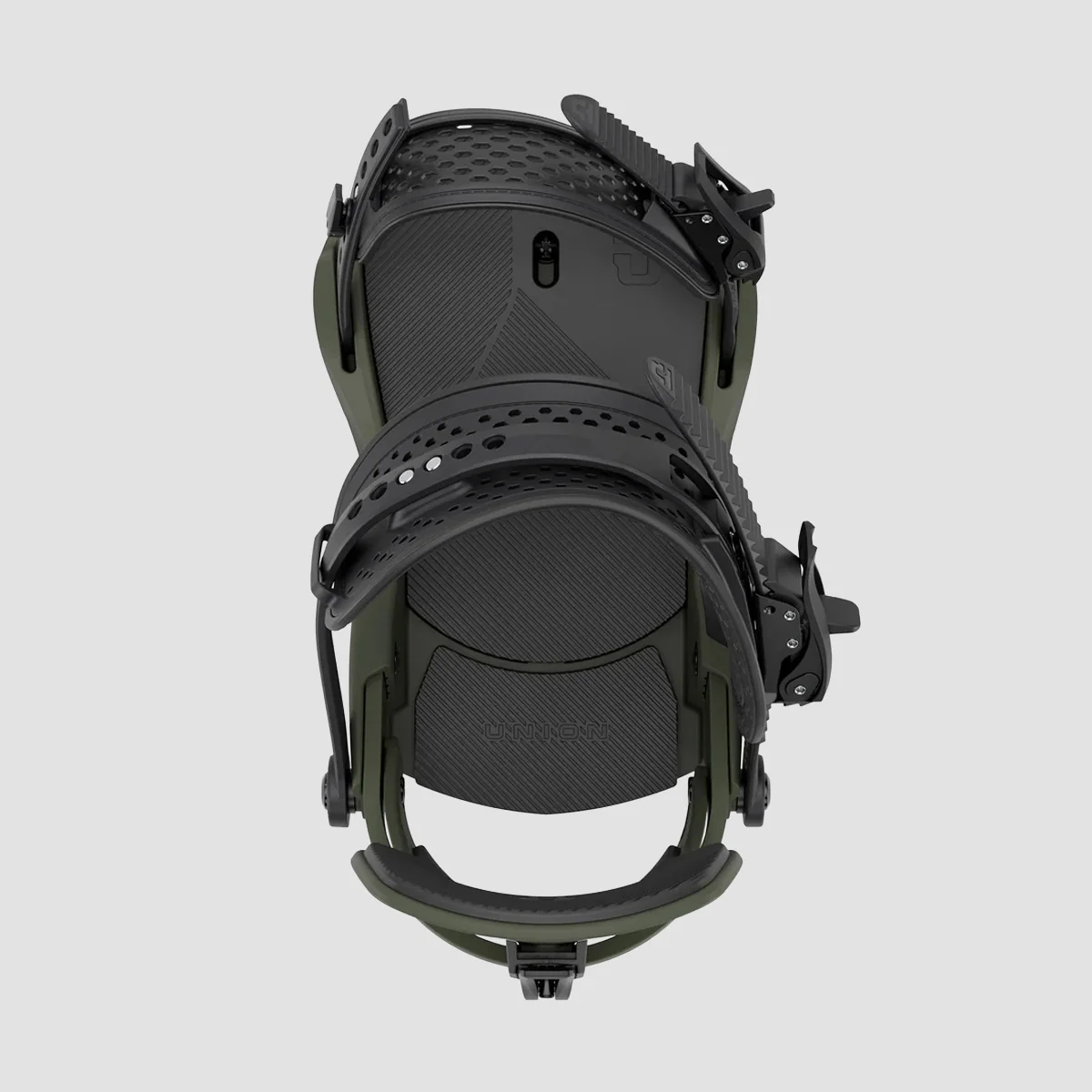 Union Force Snowboard Bindings Army Green - Image 4