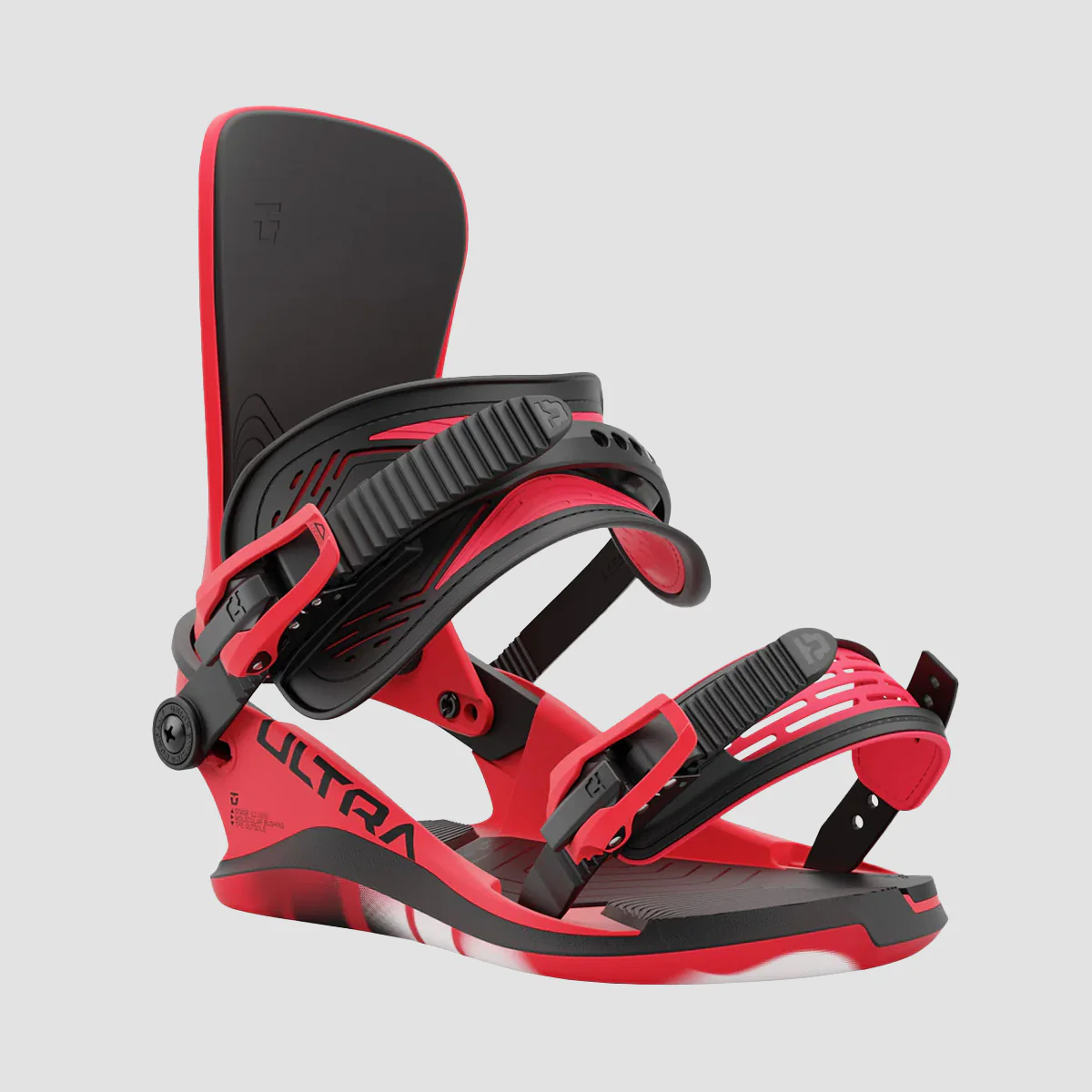 Union Ultra 2025 Snowboard Bindings Hot Red - Image 2