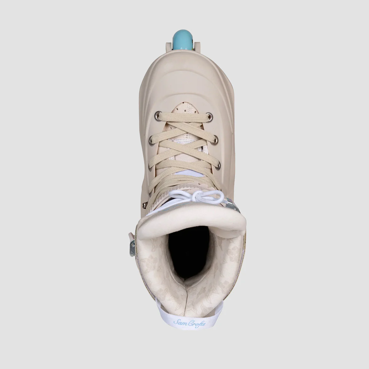 USD Aeon Sam Crofts IV Pro Aggressive Inline Skates Cream - Image 2
