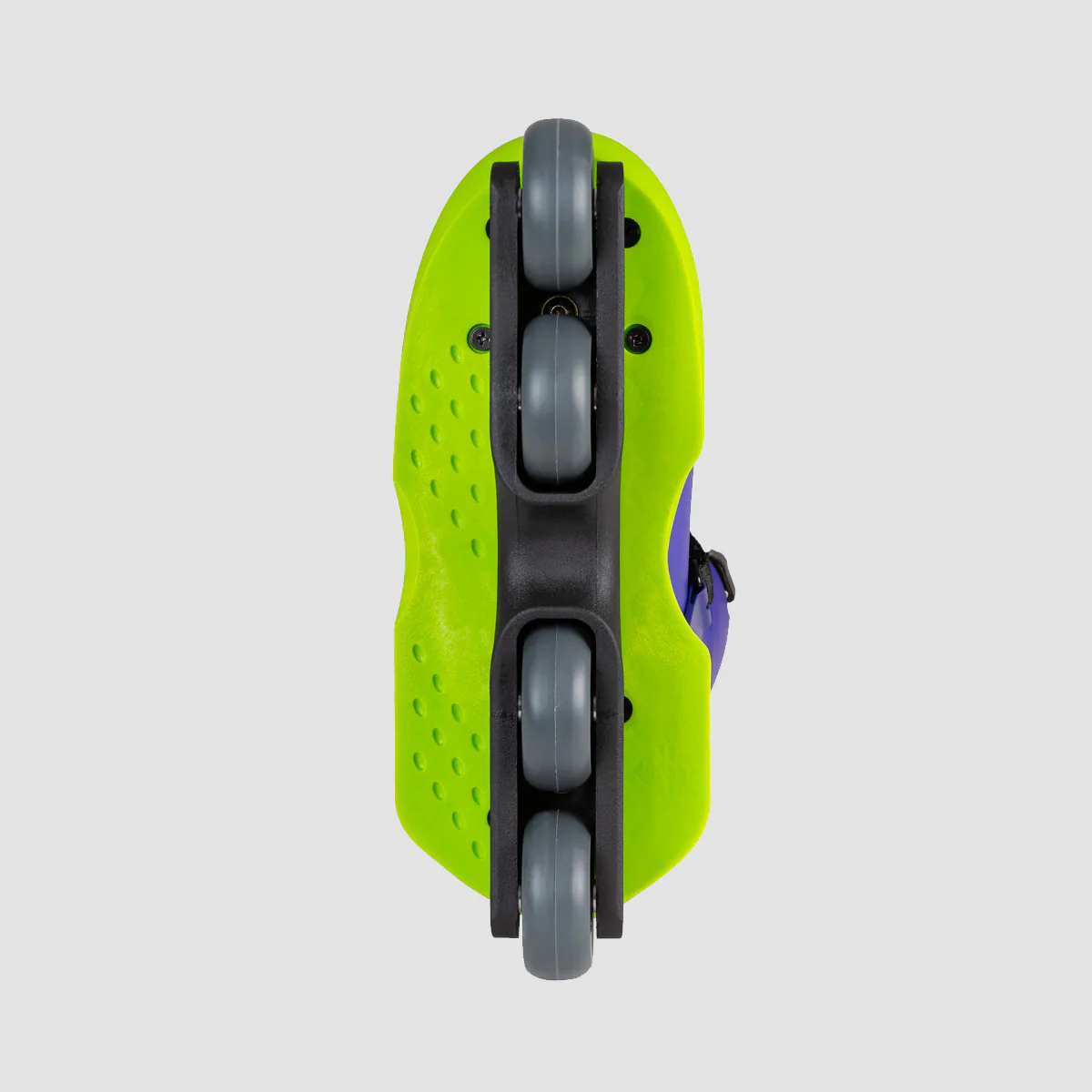 USD Sway Carlos Bernal Pro Aggressive Inline Skates Blue/Neon green/Black - Image 3