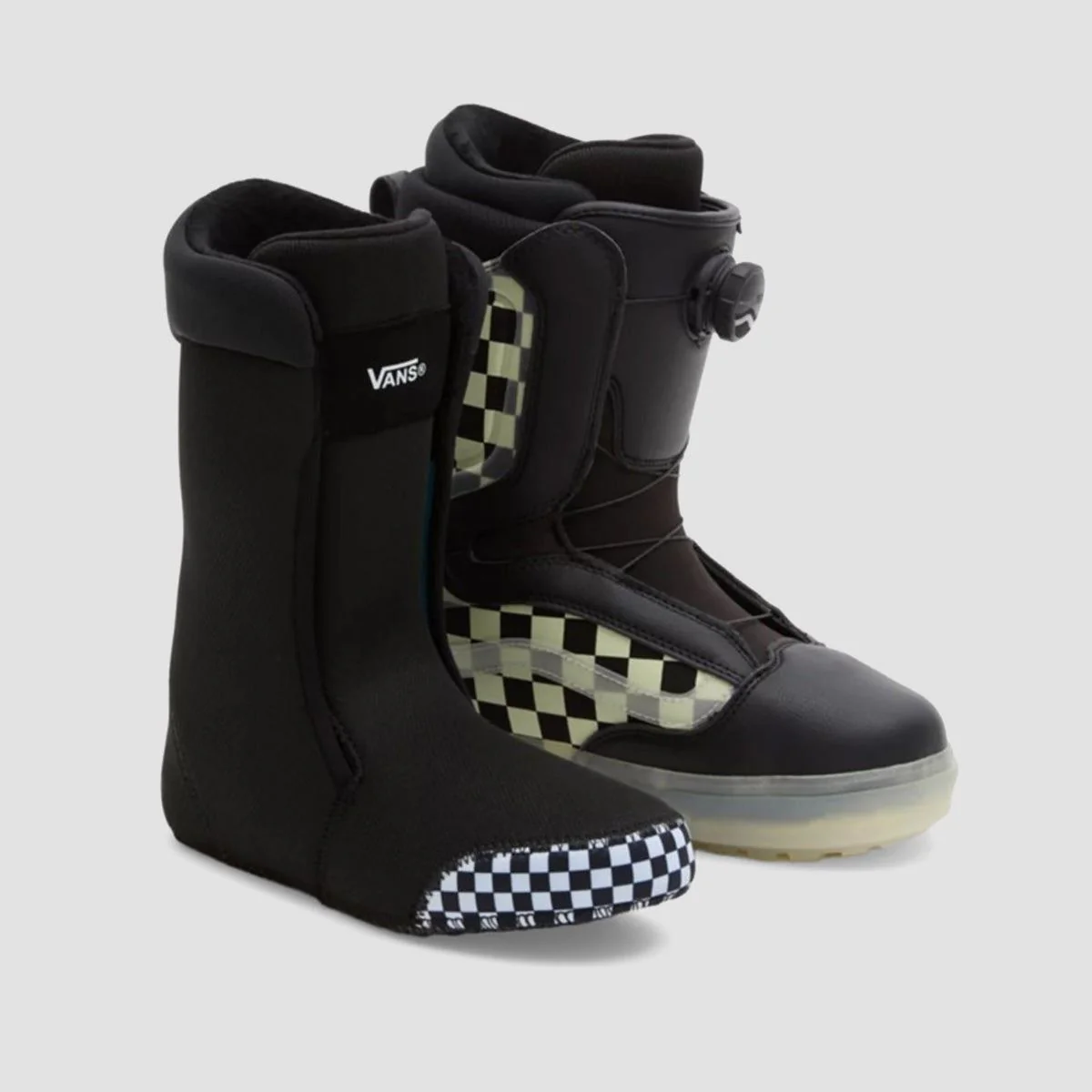 Vans Aura OG Snowboard Boots Checkerboard Glow - Image 3