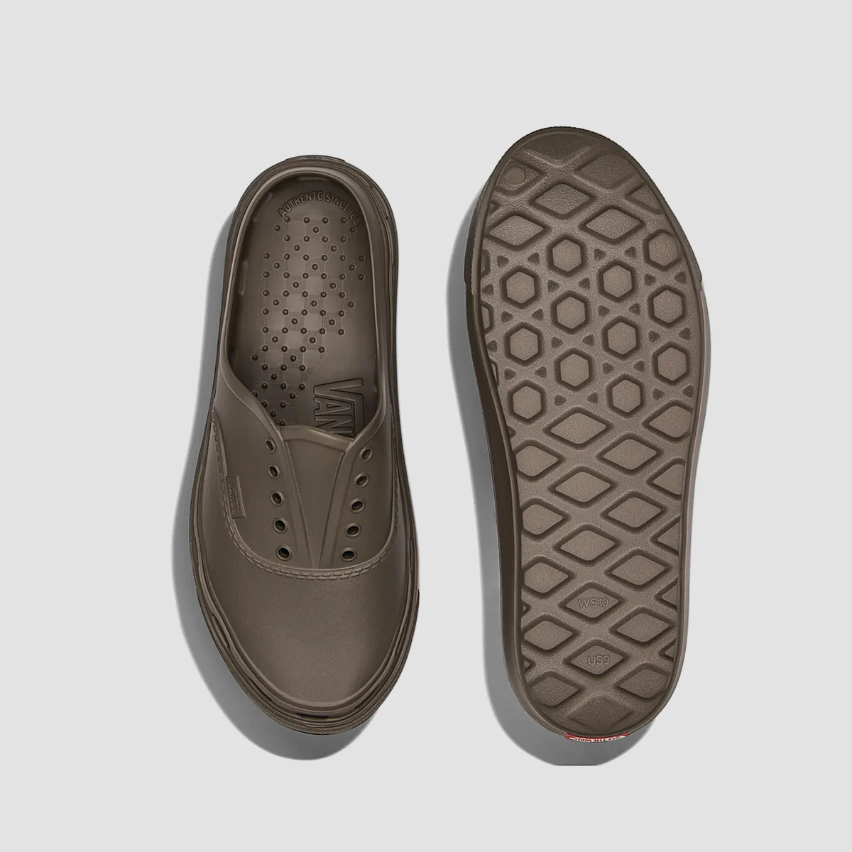 Vans Authentic Foam Mule Shoes - Bungee Cord - Image 2