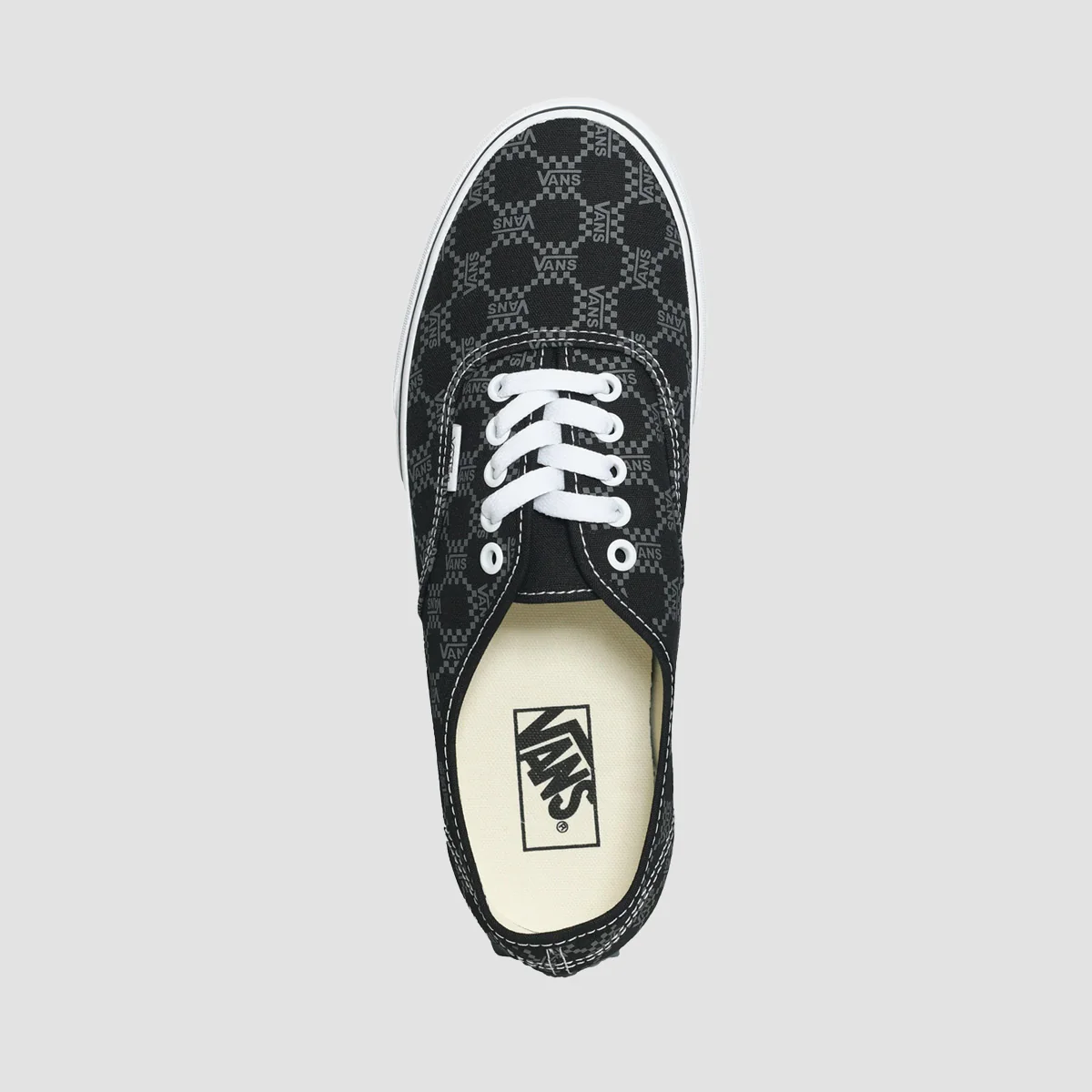 Vans Authentic Shoes - Monogram Black - Image 3