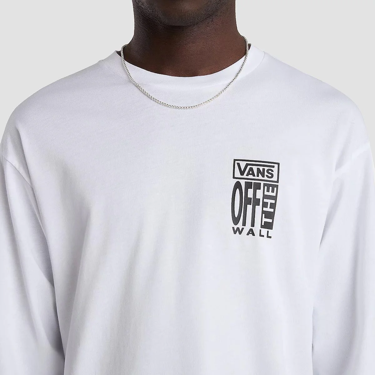 Vans Ave Longsleeve T-Shirt White - Image 3