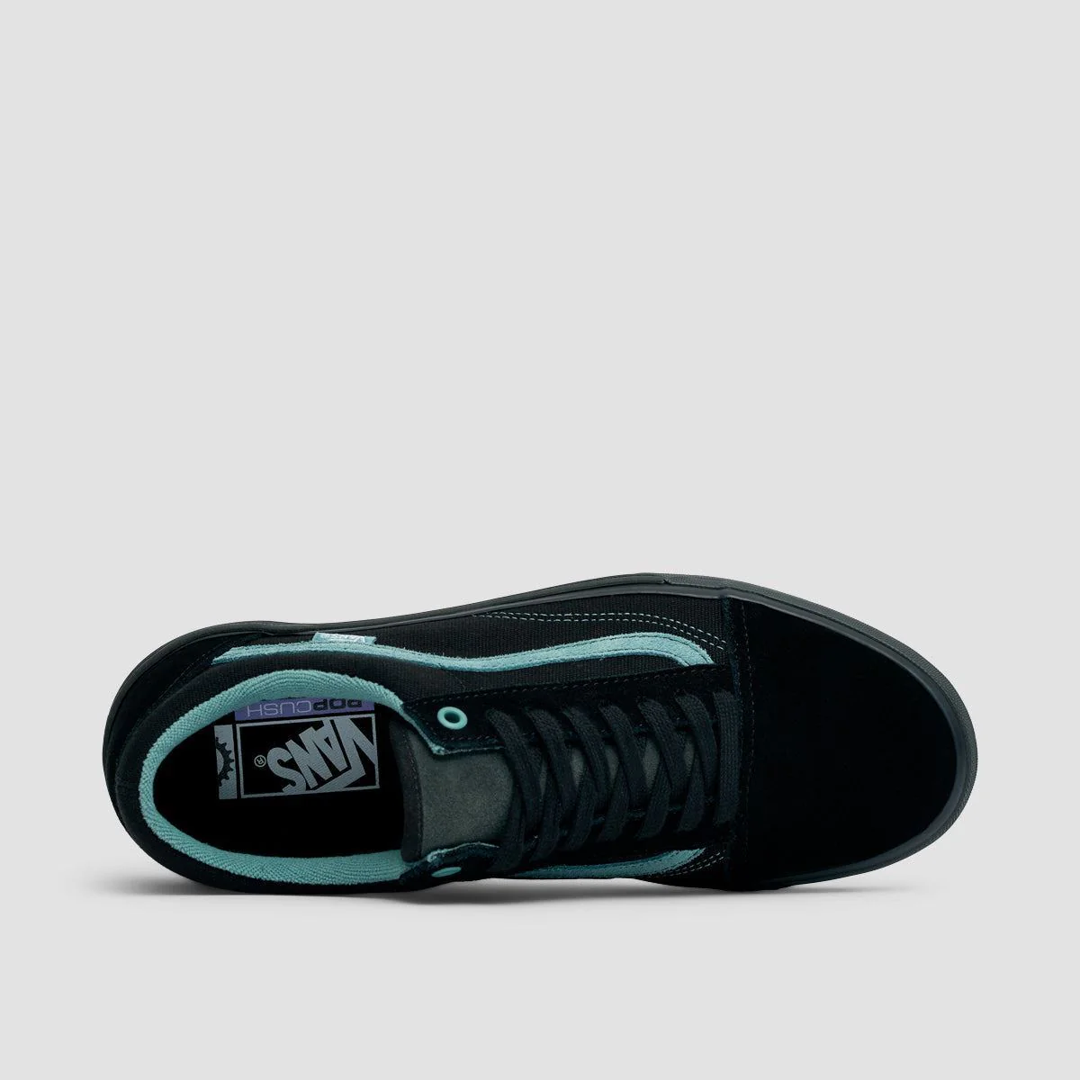 Vans BMX Old Skool Shoes - Black/Teal - Image 4