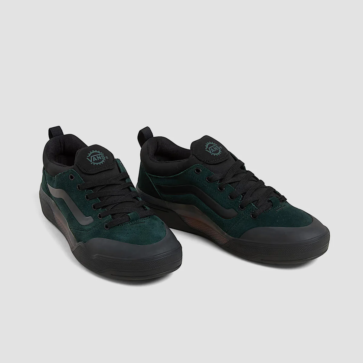 Vans BMX Peak Shoes - Black/Evergreen - Image 2
