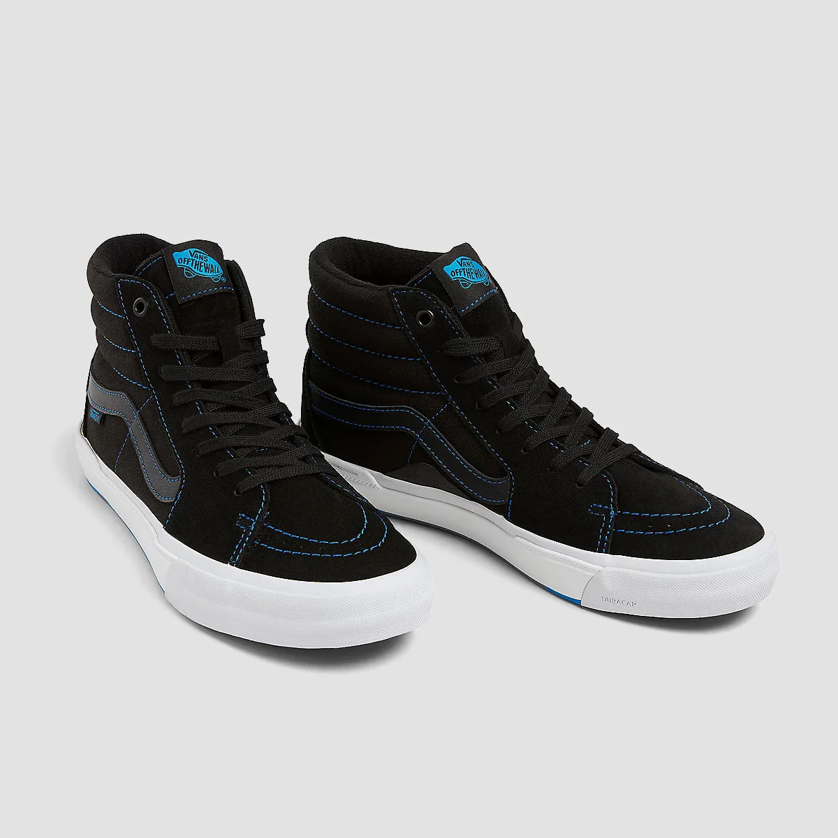 Vans BMX Sk8-Hi High Top Shoes - Electric Blue/Black - Image 2