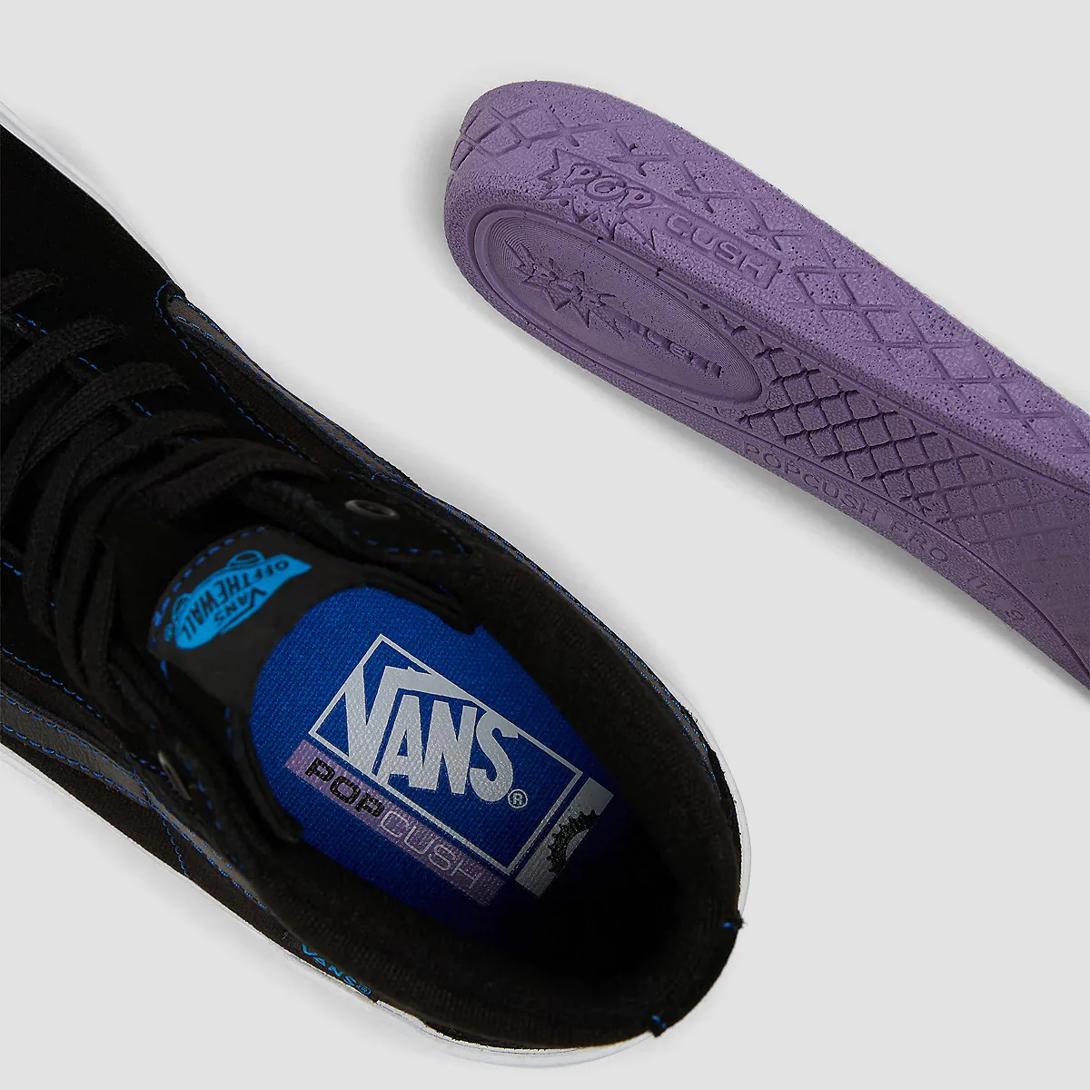Vans BMX Sk8-Hi High Top Shoes - Electric Blue/Black - Image 4