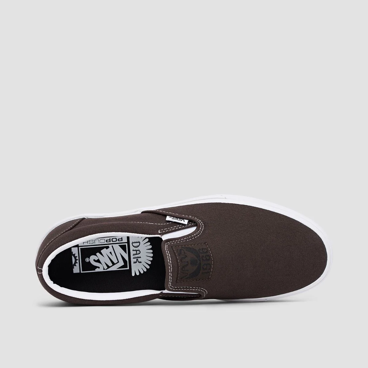 Vans BMX Slip-On Shoes - Dakota Roche Brown/White - Image 4