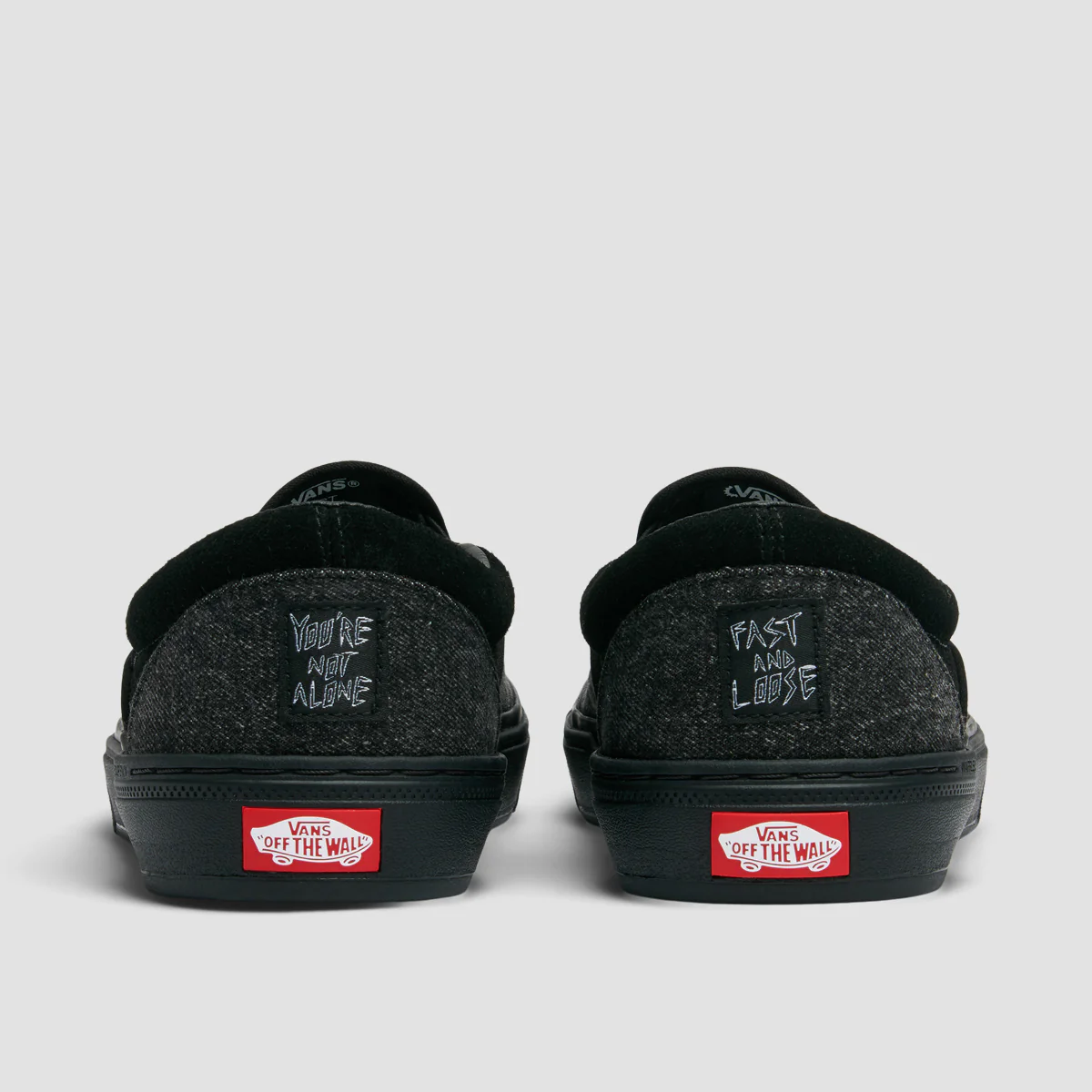 Vans BMX Slip-On Shoes - Fast And Loose Black - Image 6