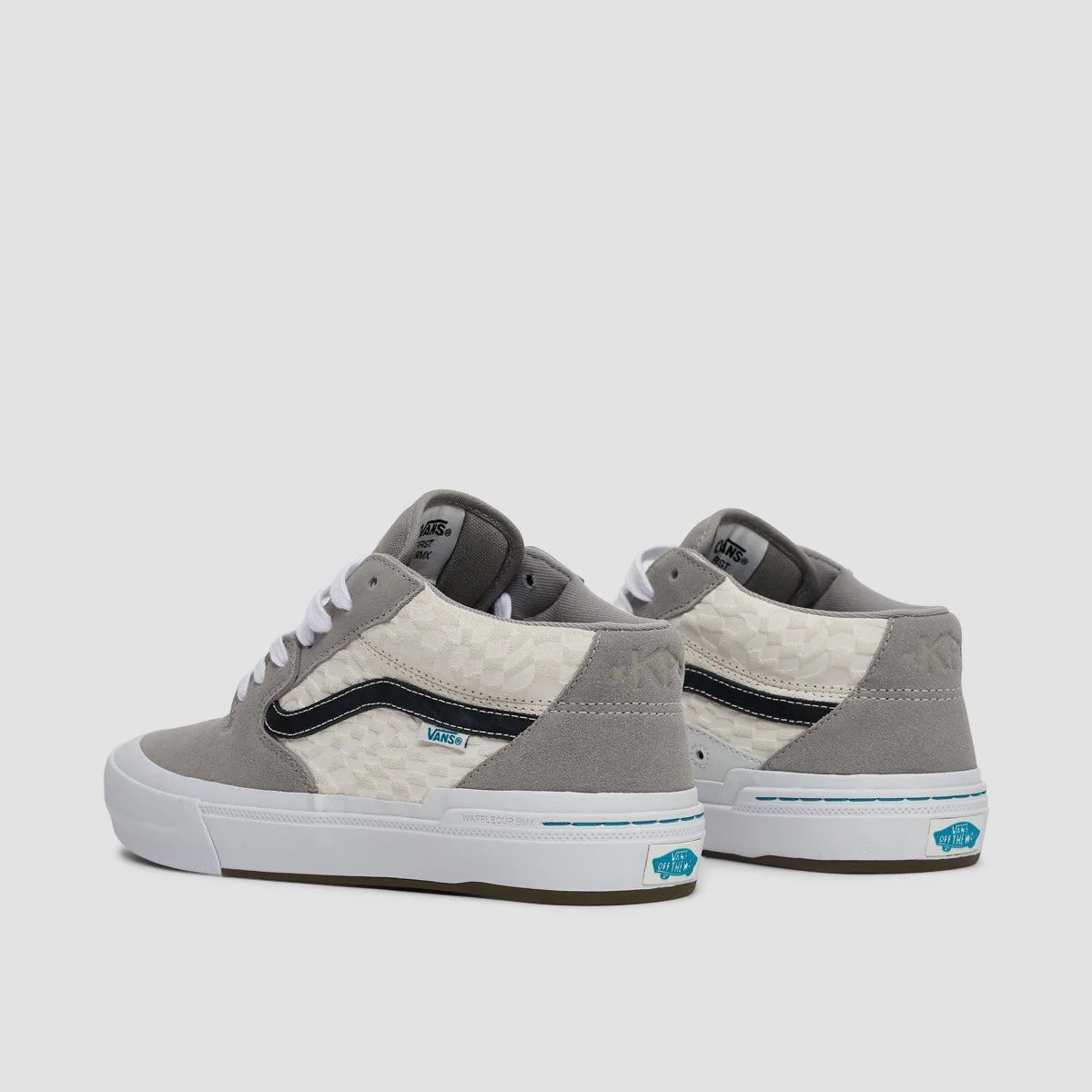 Vans BMX Style 114 Shoes - Peraza Grey/White - Image 3
