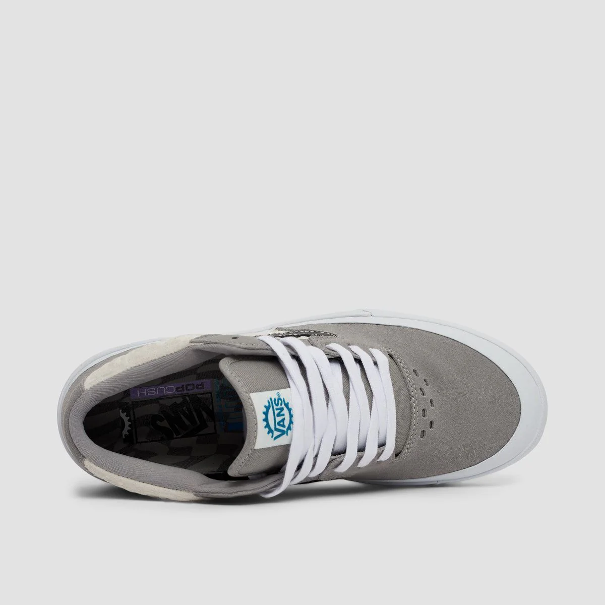 Vans BMX Style 114 Shoes - Peraza Grey/White - Image 4