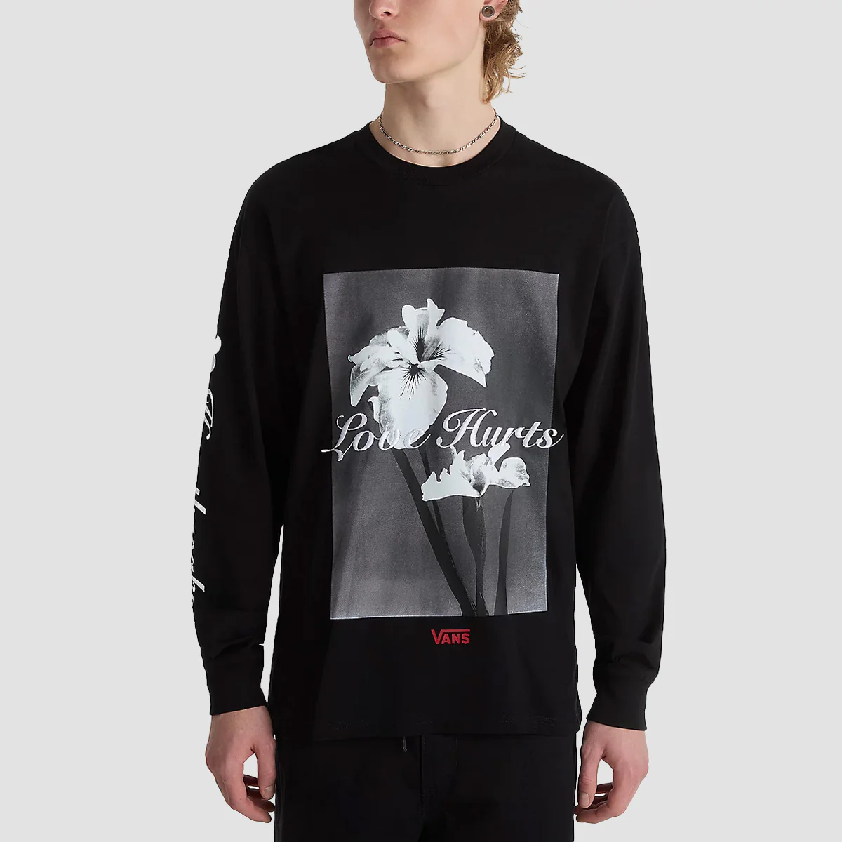 Vans Broken Orchid Longsleeve T-Shirt Black