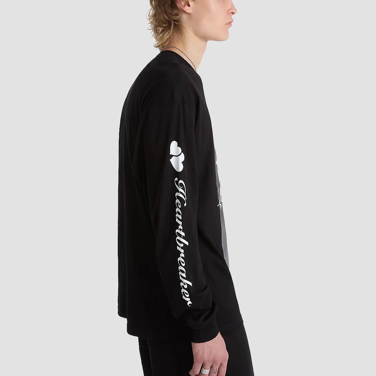 Vans Broken Orchid Longsleeve T-Shirt Black - Image 2