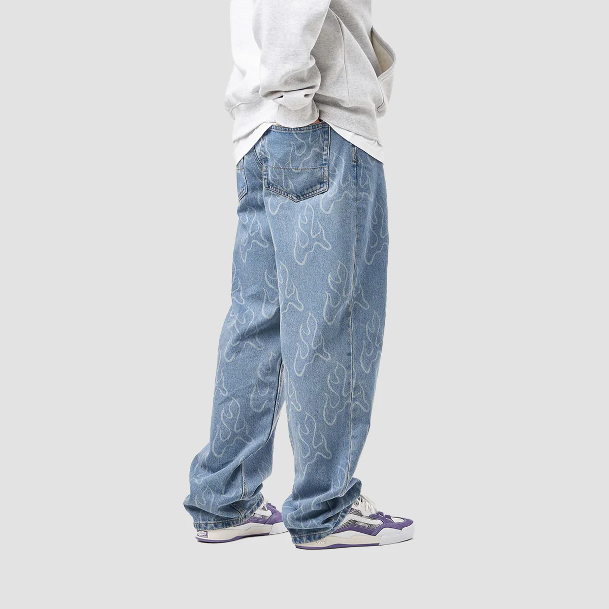 Vans Check-5 Blaze Loose Fit Jeans Stonewash/Blue - Image 2
