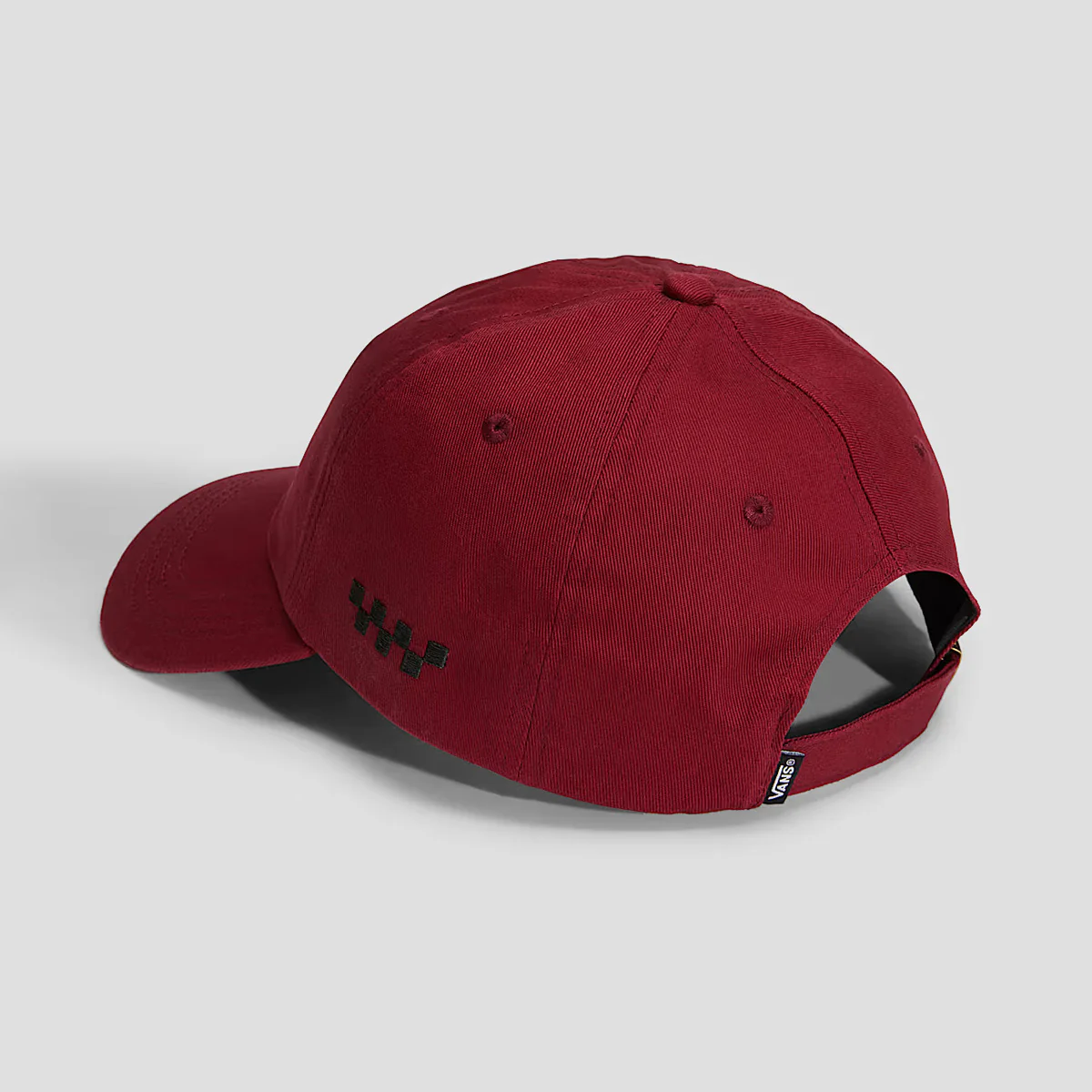 Vans Check Side Curved Bill Jockey Cap Bordeaux - Image 2
