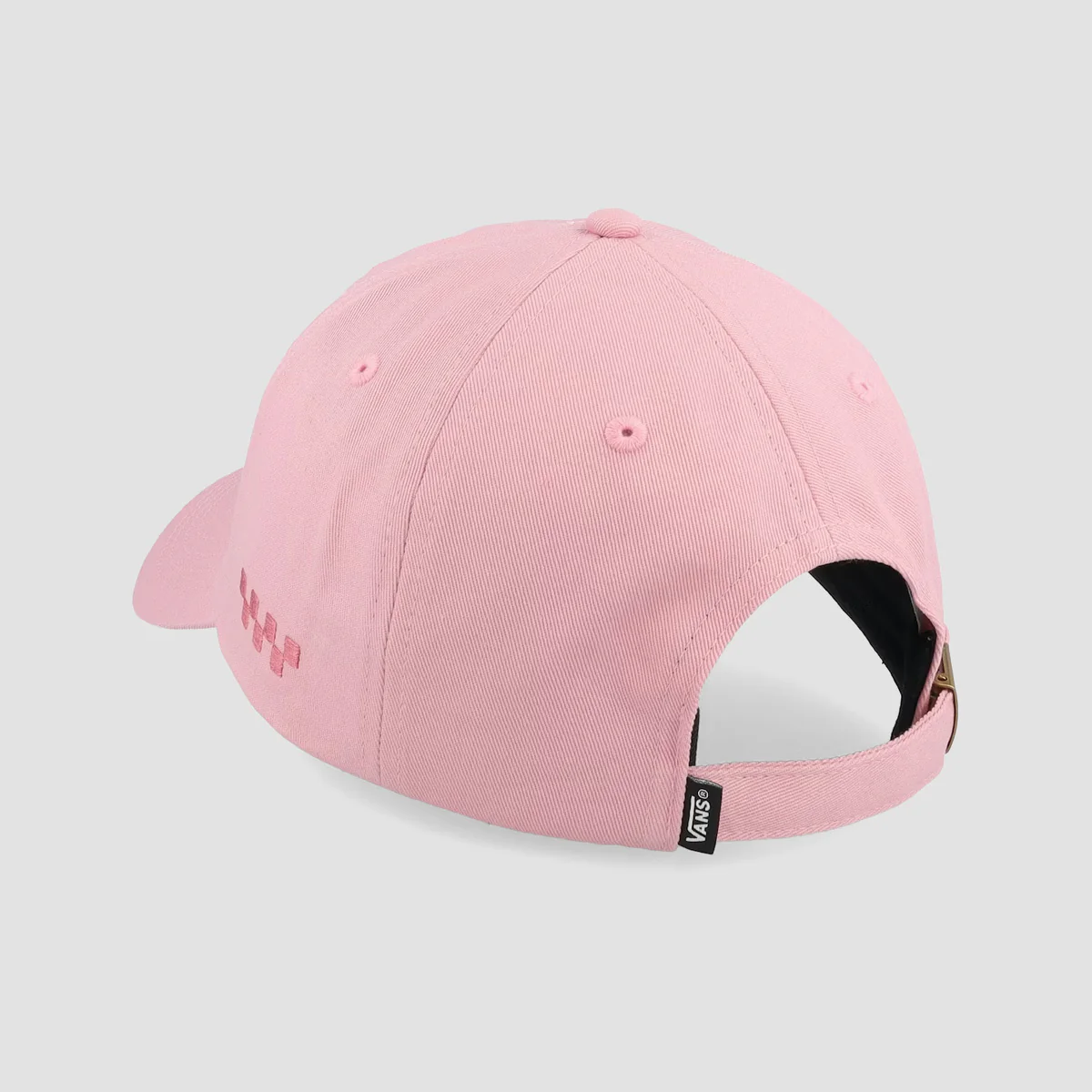 Vans Check Side Curved Bill Jockey Cap Pink Dawn - Image 2