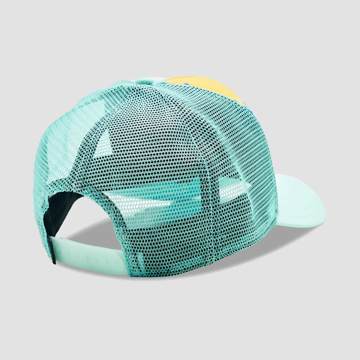 Vans Checkers Curved Bill Trucker Cap Blue Glow - Image 2