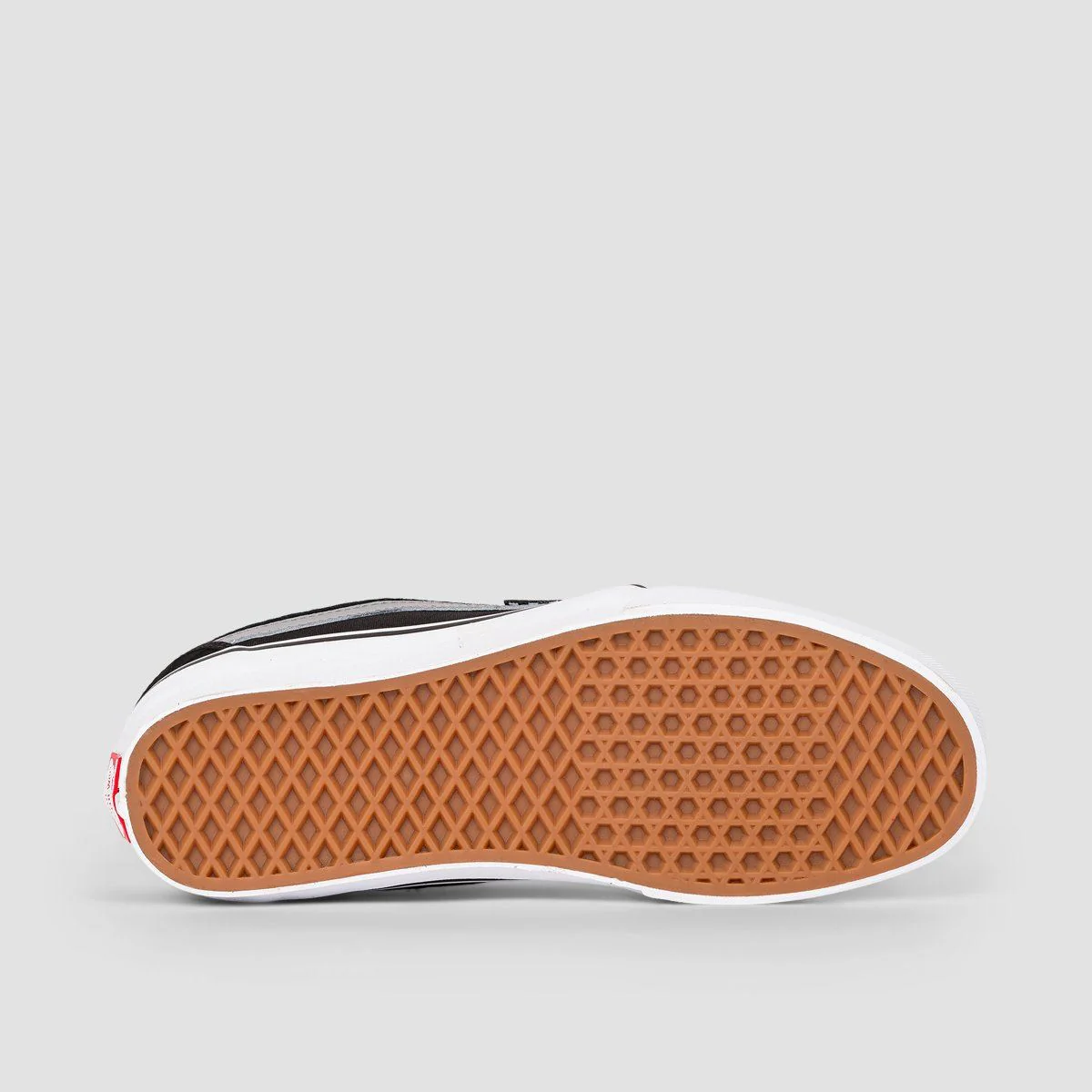 Vans Chukka Low Sidestripe Shoes - Black/Grey/White - Image 5
