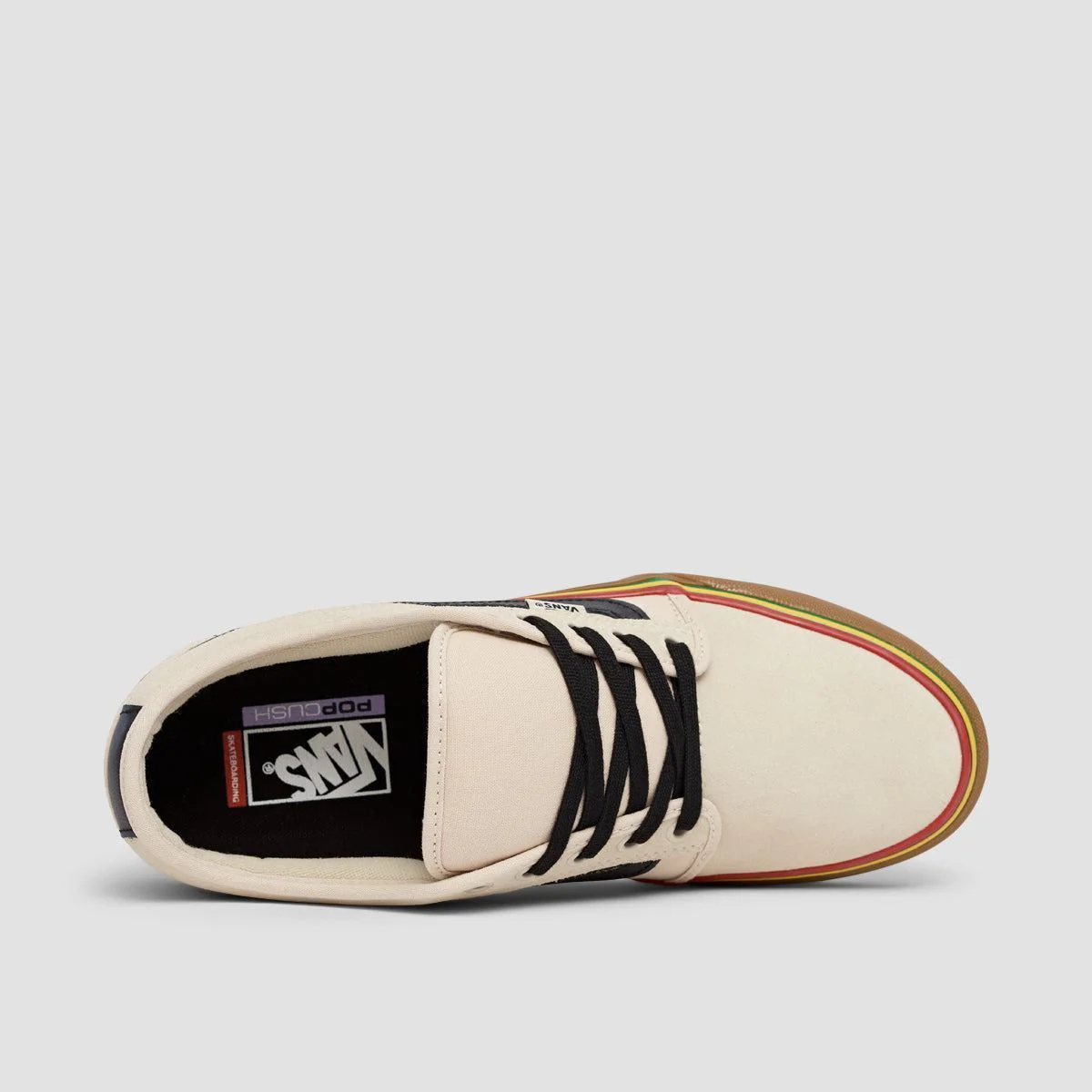 Vans Chukka Low Sidestripe Shoes - Rasta Turtledove - Image 4