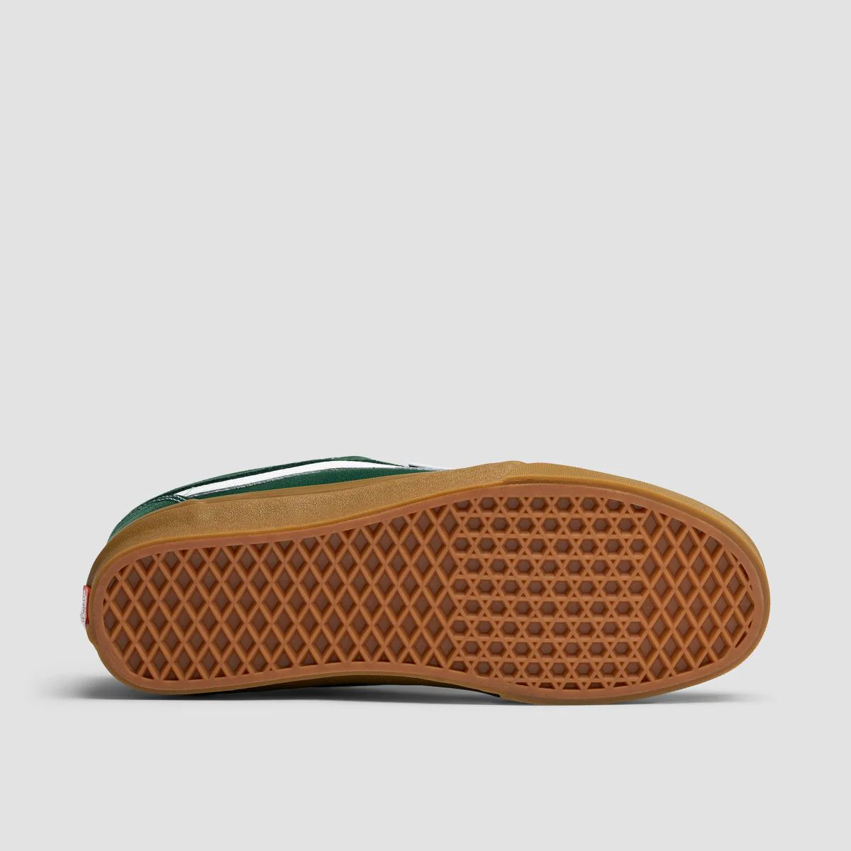 Vans Chukka Sidestripe Shoes - Dark Green/Gum - Image 5
