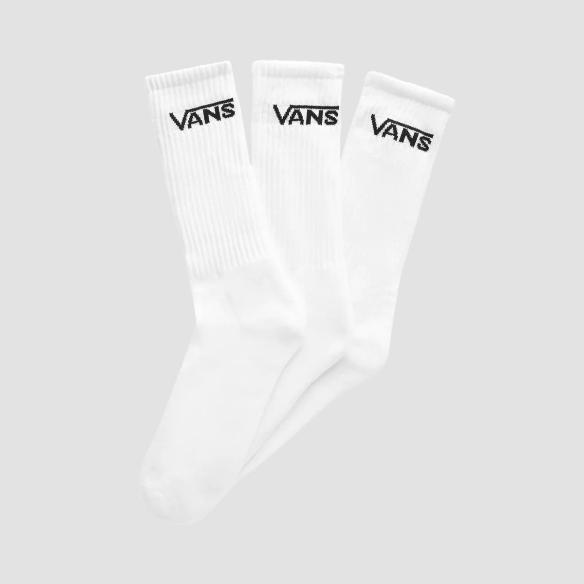 Vans Classic Crew Socks White