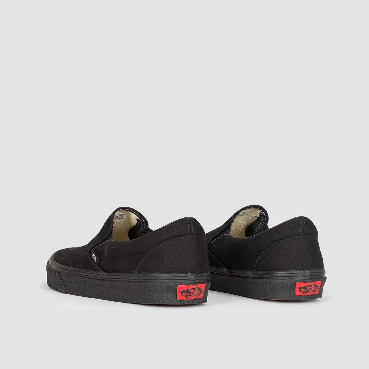 Vans Classic Slip-On Shoes - Black/Black - Image 3