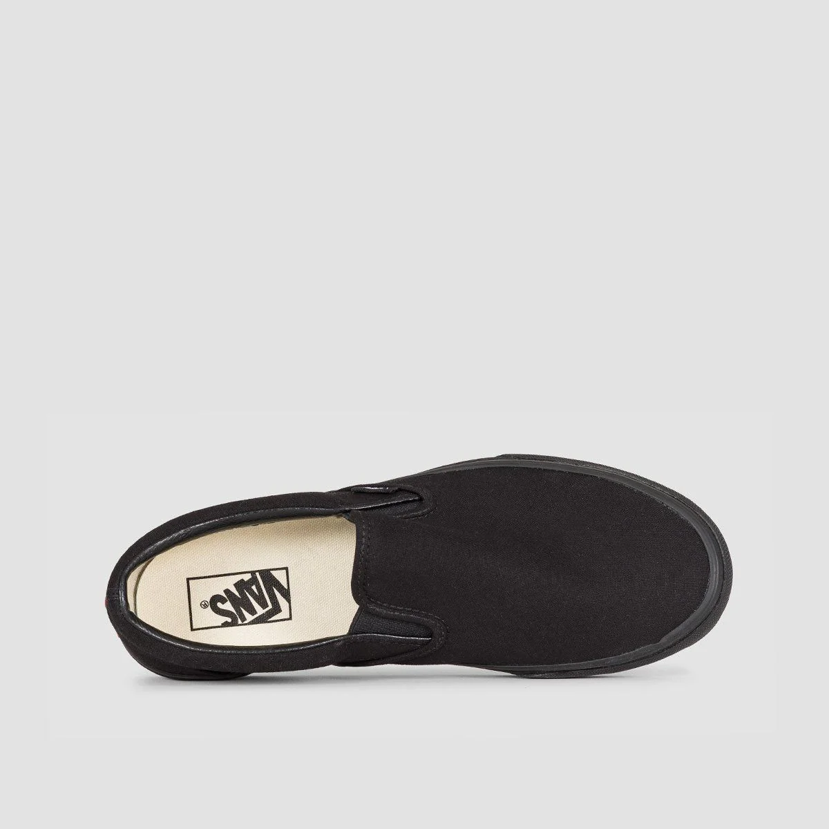 Vans Classic Slip-On Shoes - Black/Black - Image 4