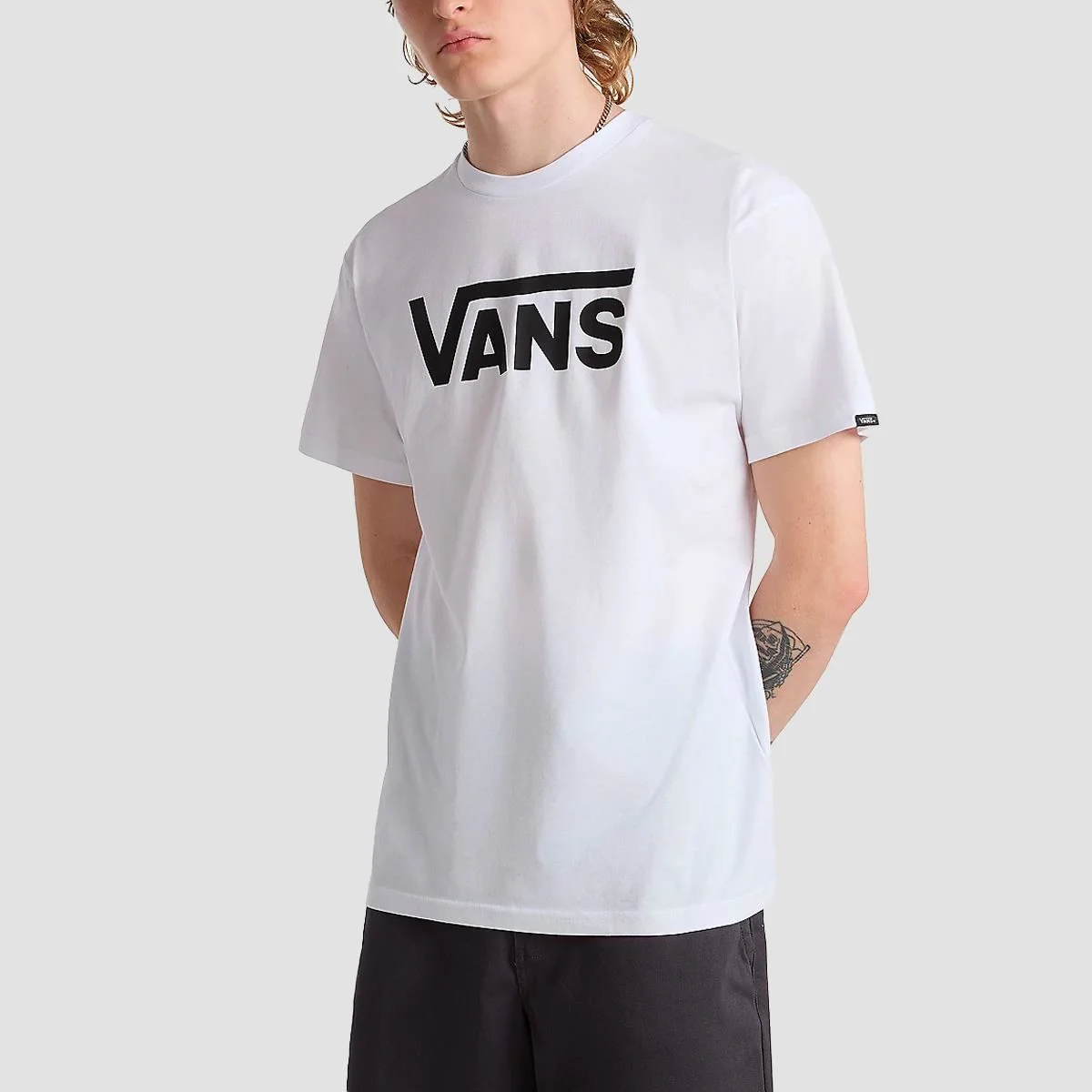 Vans Classic T-Shirt White/Black - Image 2