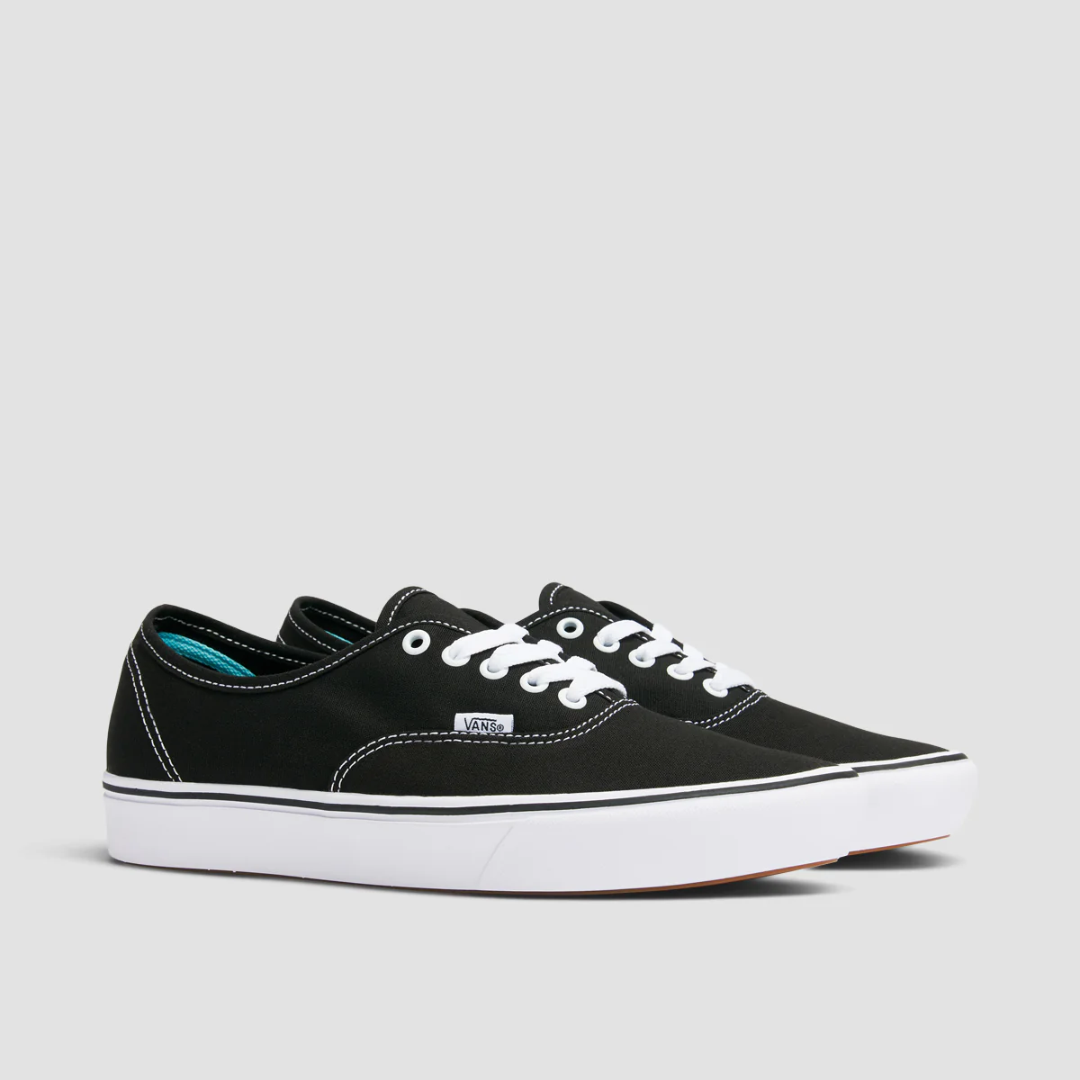Vans ComfyCush Authentic Shoes - Classic Black/True White - Image 2