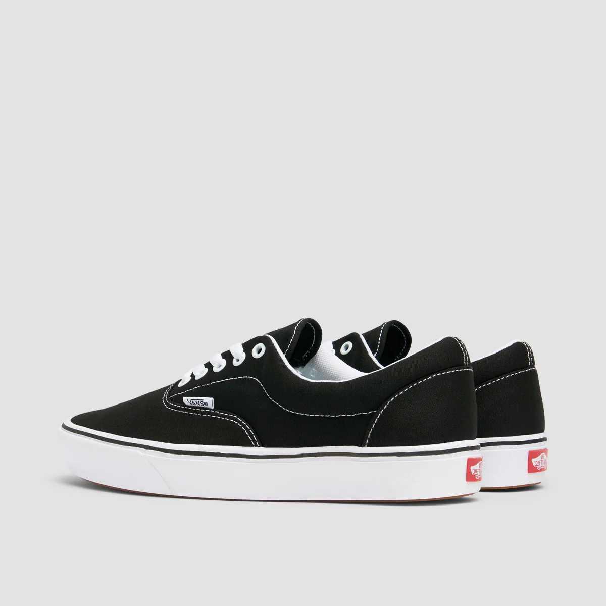 Vans ComfyCush Era Shoes - Classic Black/True White - Image 3