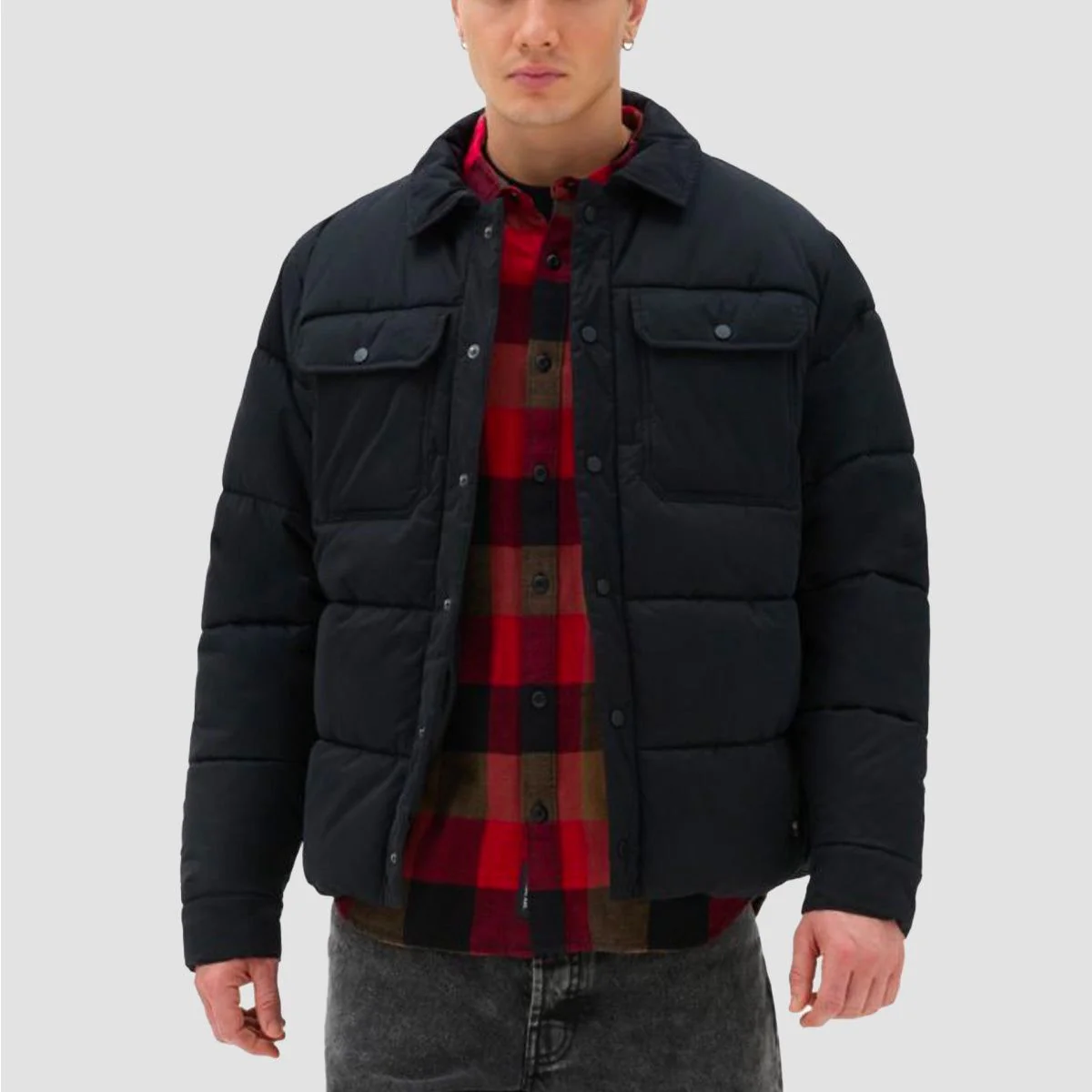 Vans Davis MTE 1 Puffer Jacket Black - Image 2