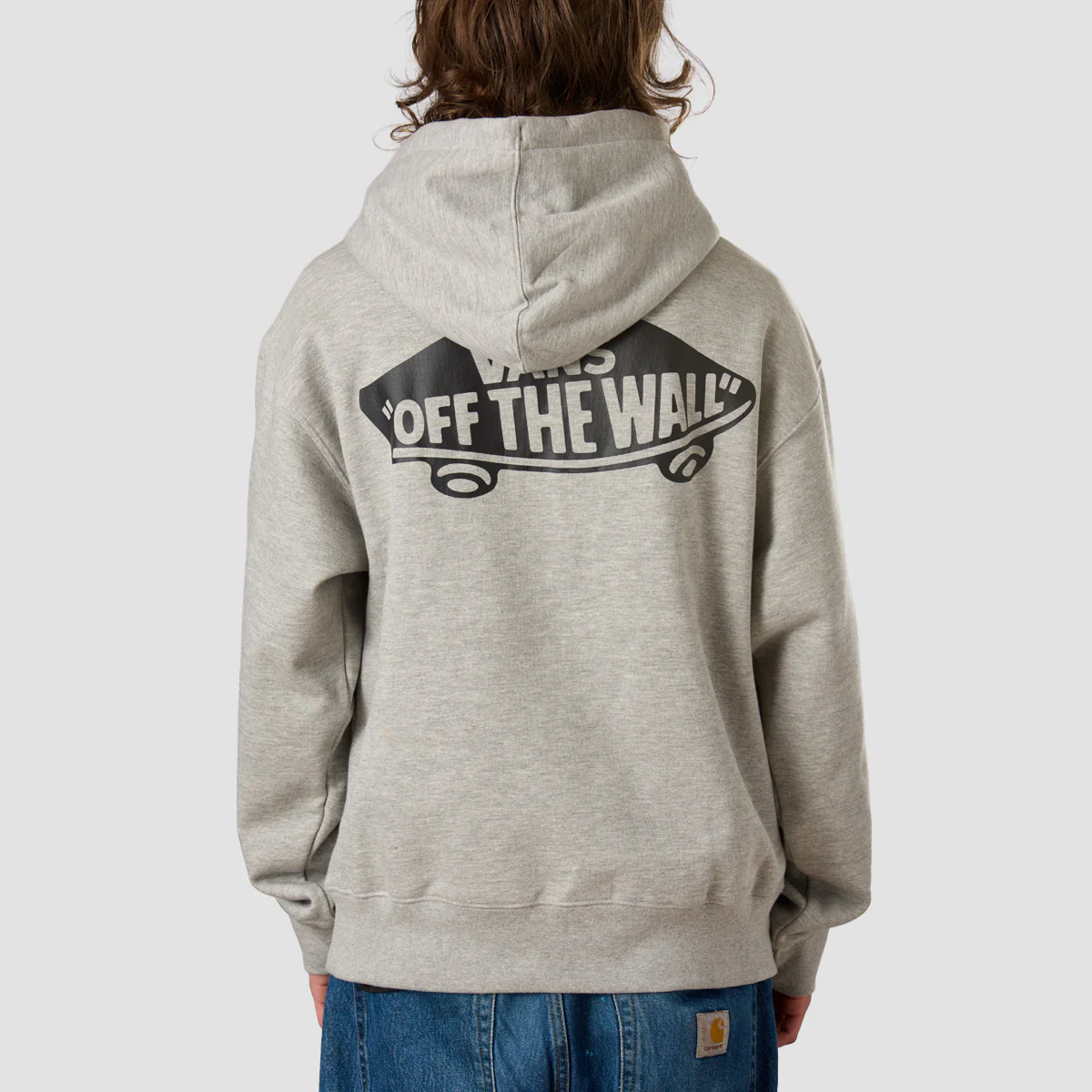 Vans Double Standard Pullover Hoodie Cement Heather - Image 2