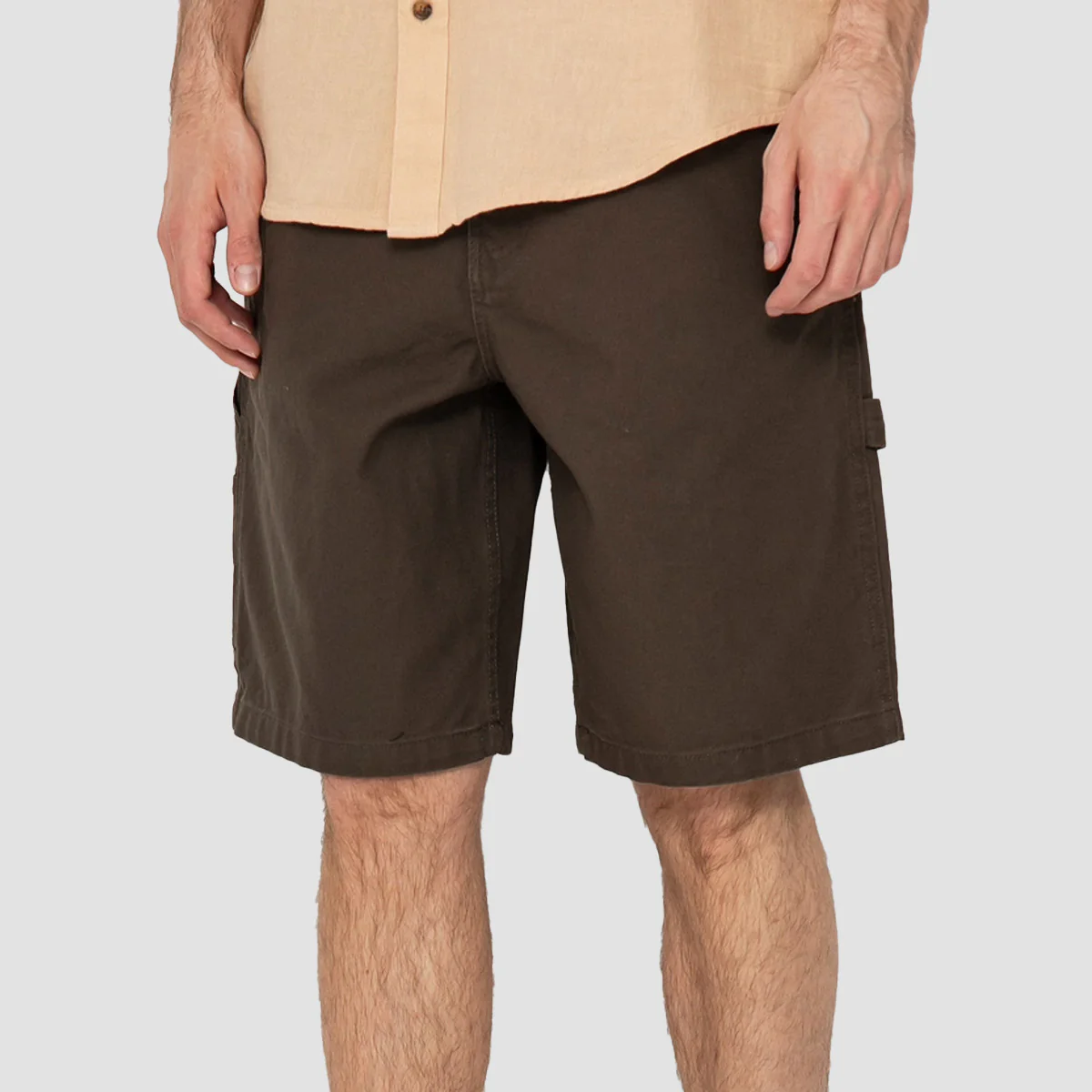 Vans Drill Chore Carpenter Canvas Shorts Turkish Coffee