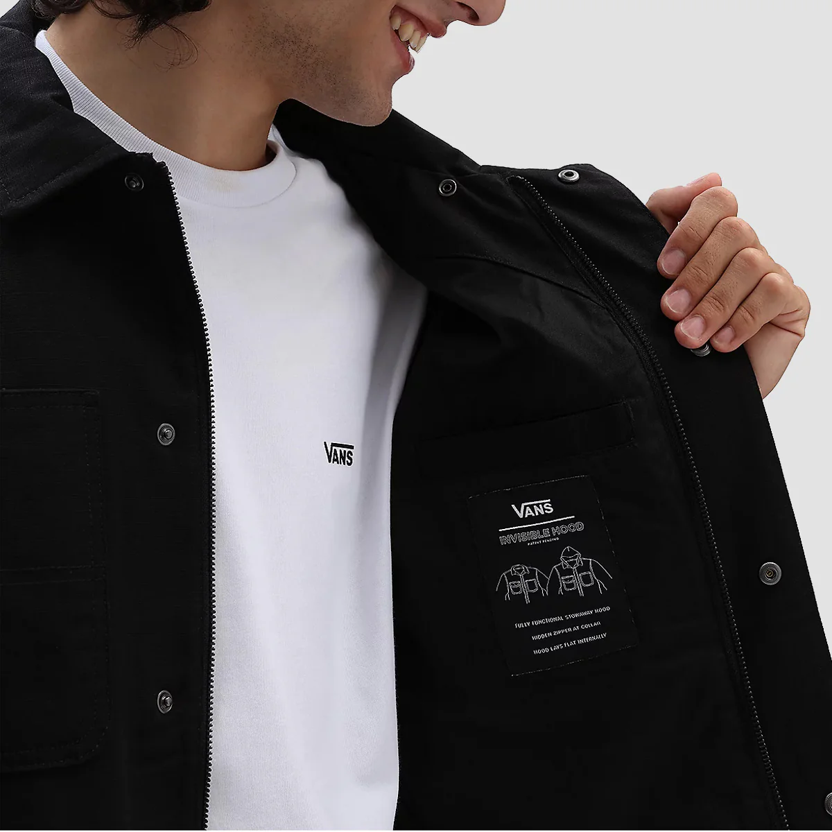 Vans Drill Chore Coat Black - Image 4
