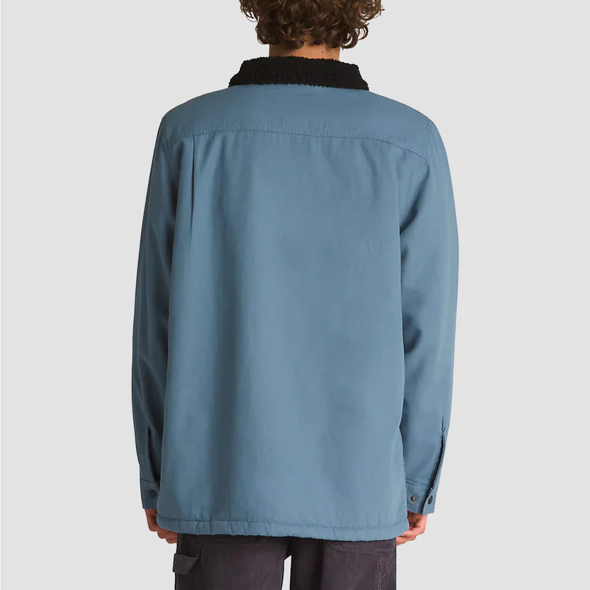Vans Drill Chore Coat Sherpa II Jacket Blue Mirage - Image 2