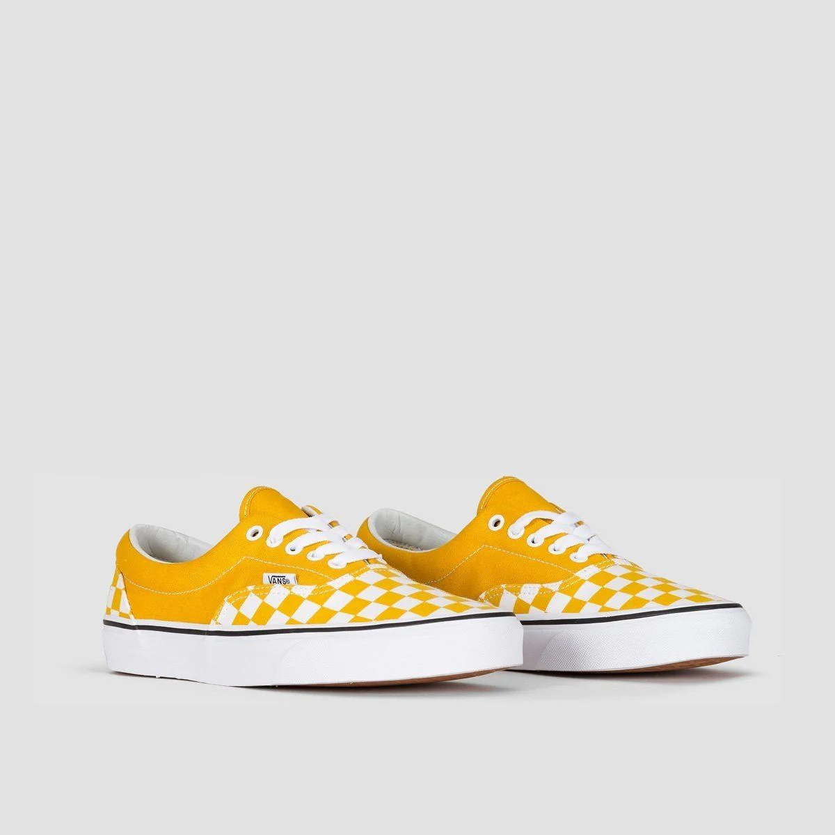 Vans Era Shoes - Checkerboard Yolk Yellow/True White - Image 2