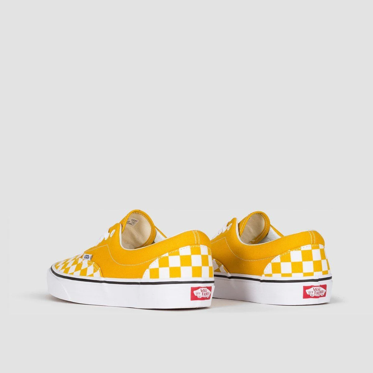 Vans Era Shoes - Checkerboard Yolk Yellow/True White - Image 3